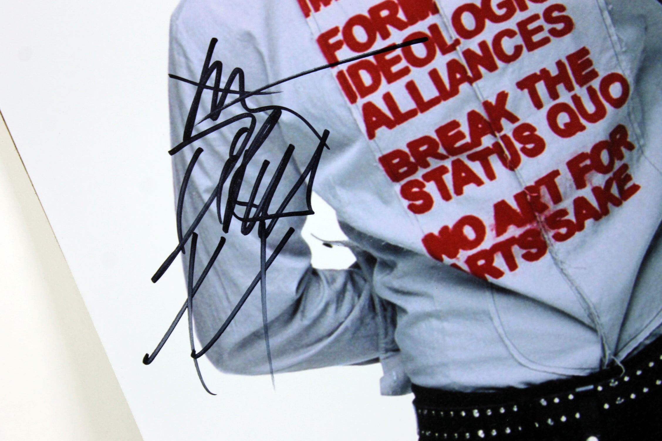 Green Day (3) Armstrong, Tre Cool & Dirnt Signed 16X20 Photo BAS #A02021