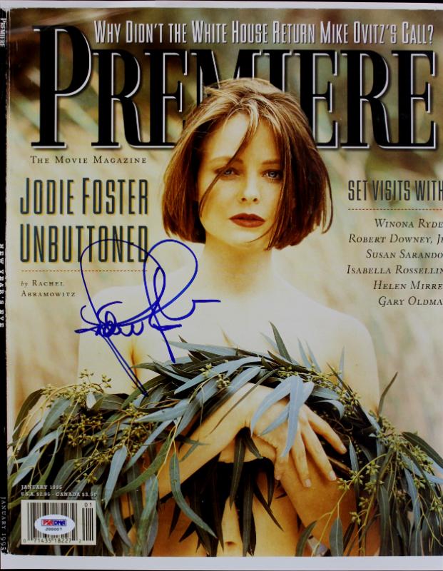 Jodie Foster Signed Authentic 11X14 Photo Autographed PSA/DNA #J00007