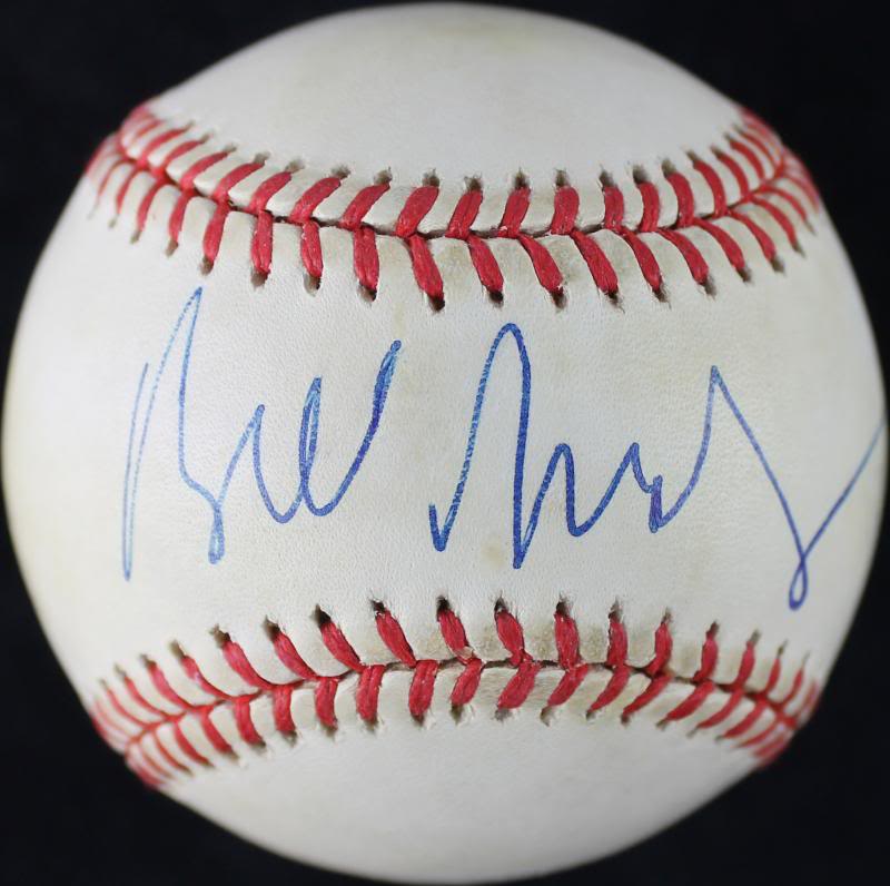 Knicks Bill Bradley Signed Authentic OML Baseball Nj Senator PSA/DNA #U50662