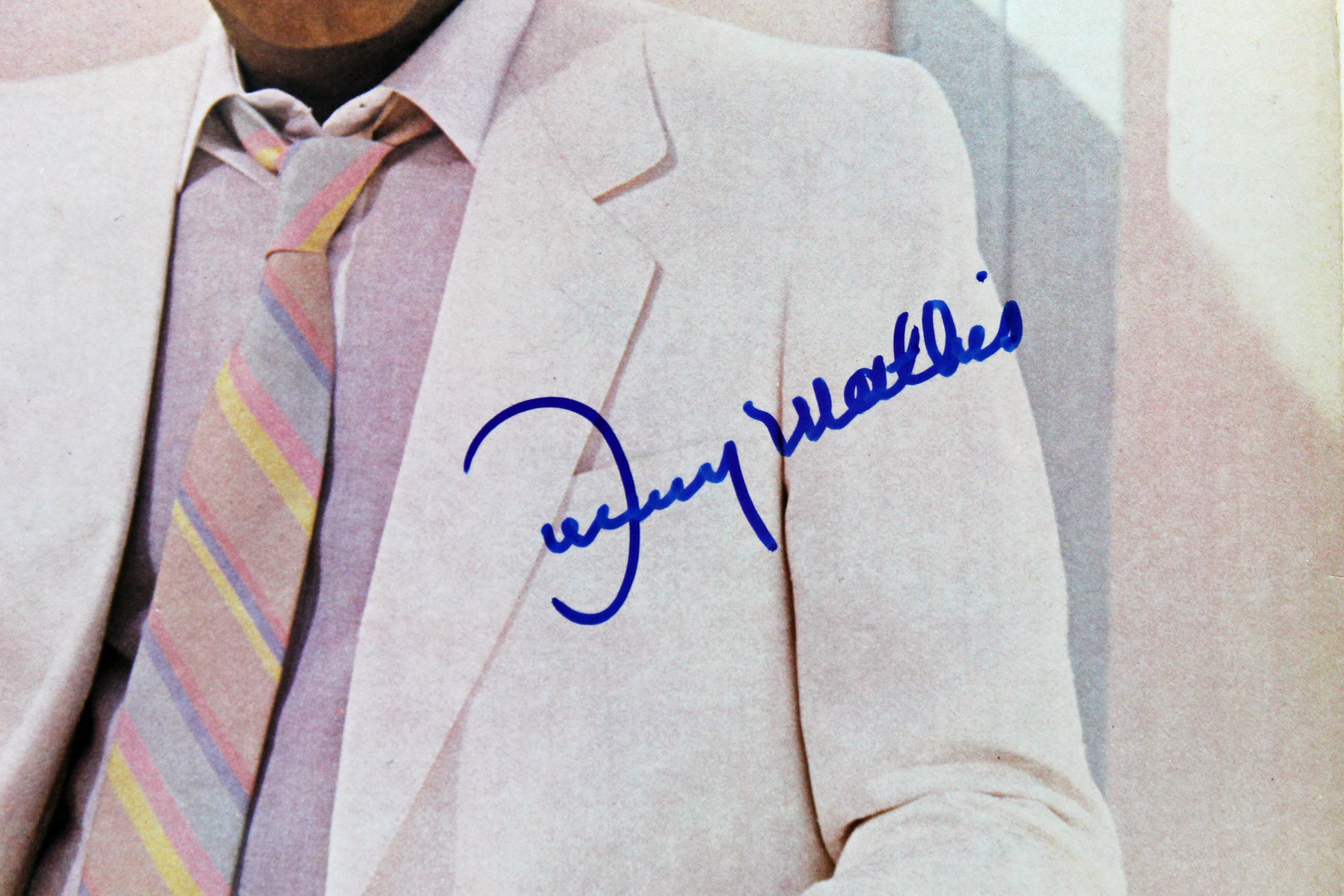 Johnny Mathis Authentic Signed A Special Part Of Me Album Cover PSA/DNA #AB43030