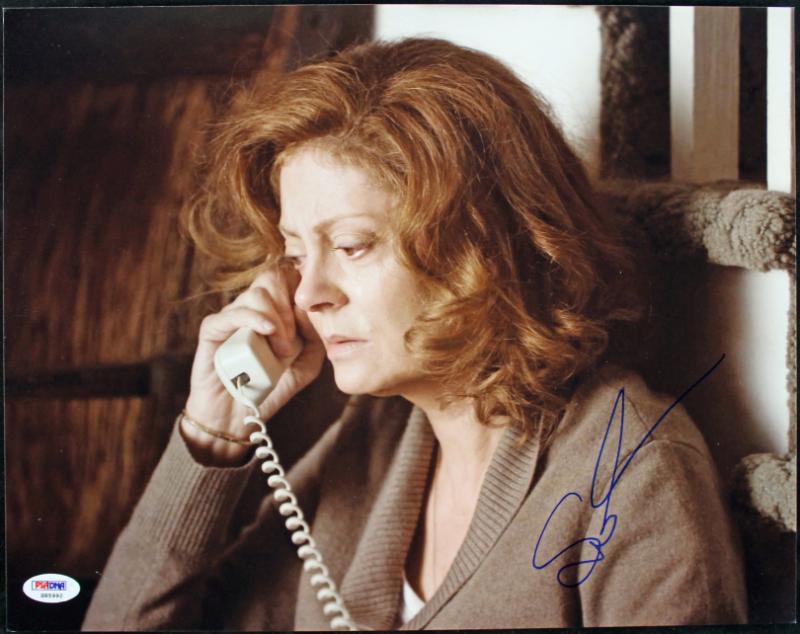 SUSAn Sarandon Signed Authentic 11X14 Photo Autographed PSA/DNA #S85992