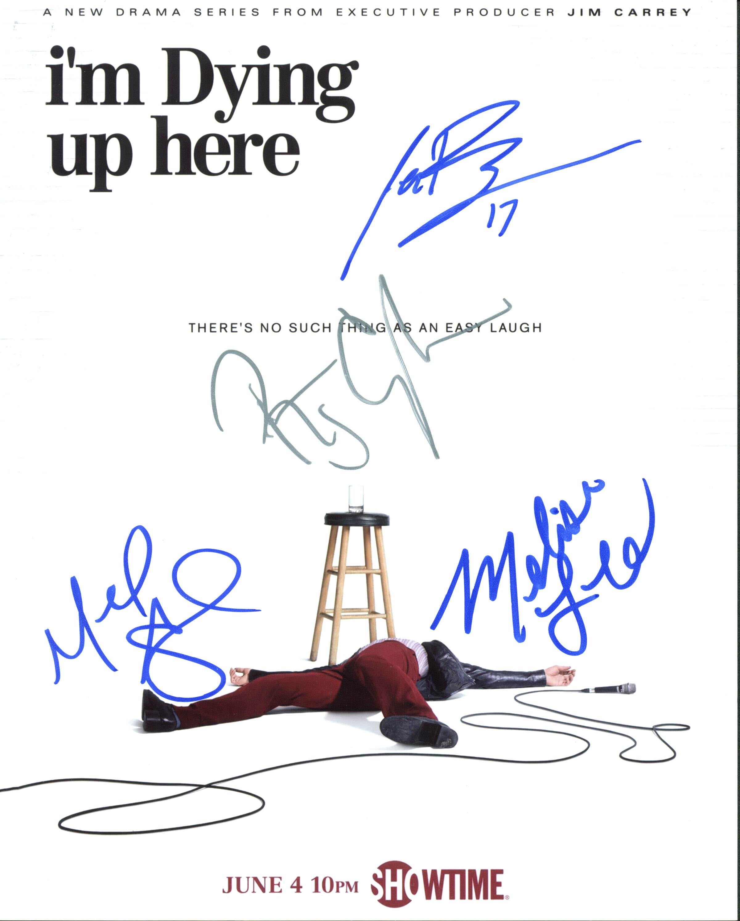 I'm Dying Up Here (Melissa Leo, +3) Authentic Signed 8X10 Photo BAS #A03777