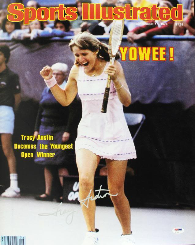 Tracy Austin Tennis Signed Authentic 16X20 Photo Autographed PSA/DNA #U70397