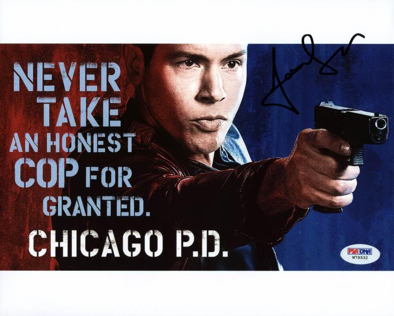 Jon Seda Chicago P.D. Signed Authentic 8X10 Photo Autographed PSA/DNA #W79532