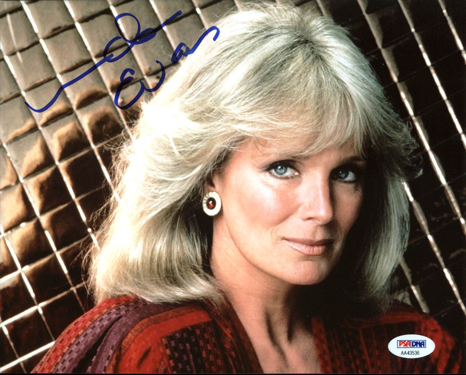 Linda Evans Dynasty Authentic Signed 8X10 Photo Autographed PSA/DNA #AA43536