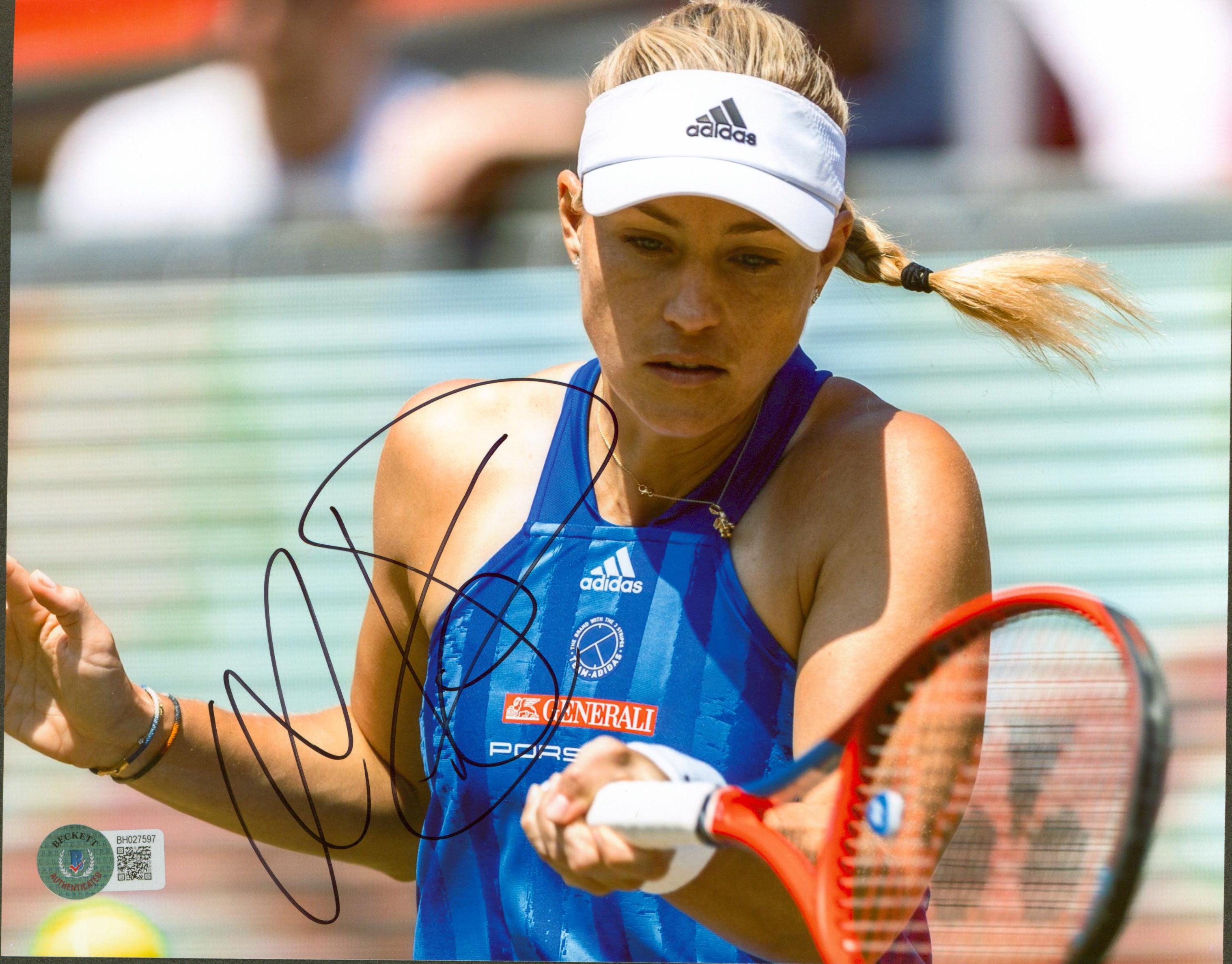 Angelique Kerber Authentic Signed 8x10 Photo Autographed BAS #BH027597