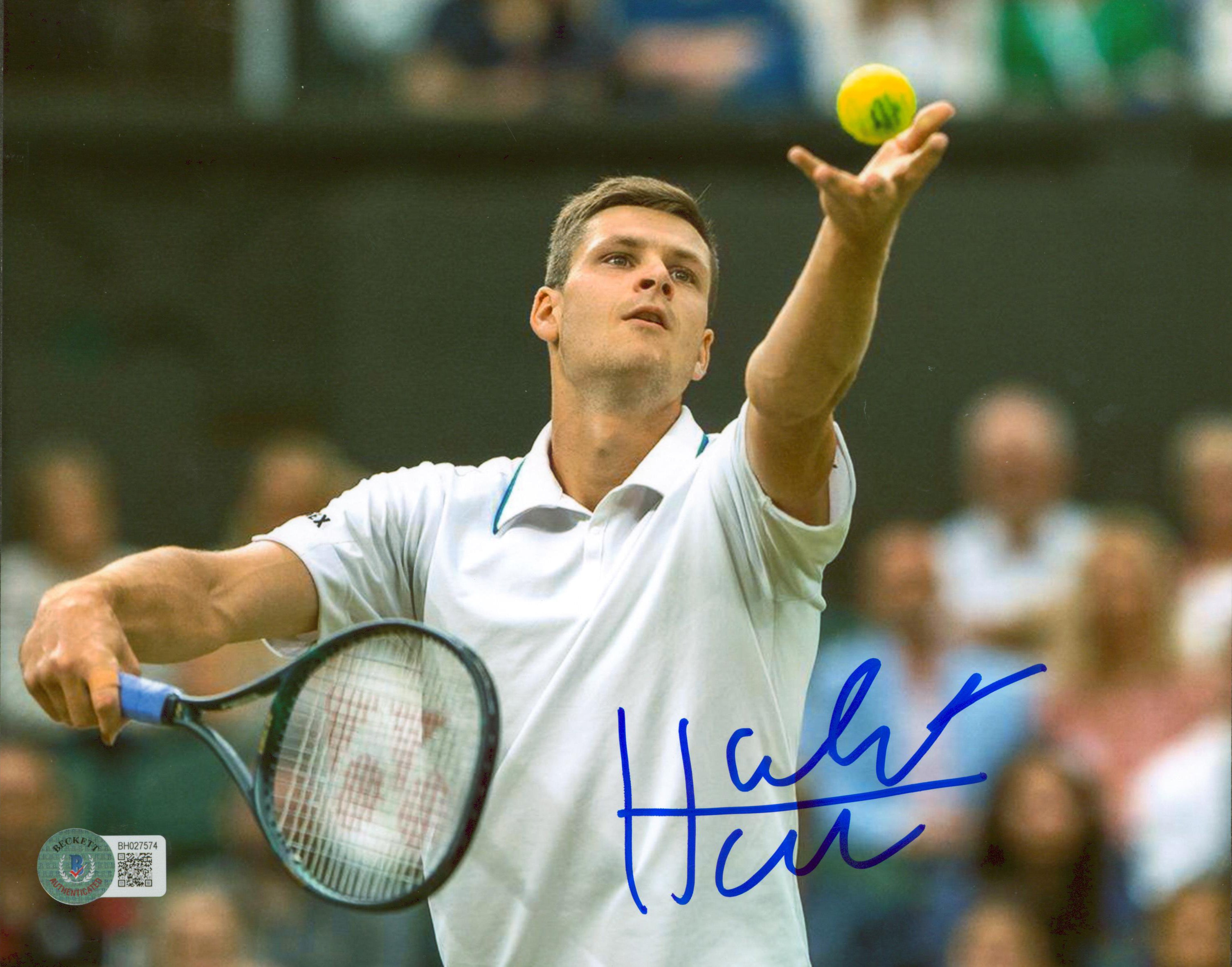 Hubert Hurkacz Authentic Signed 8x10 Photo Autographed BAS #BH027574