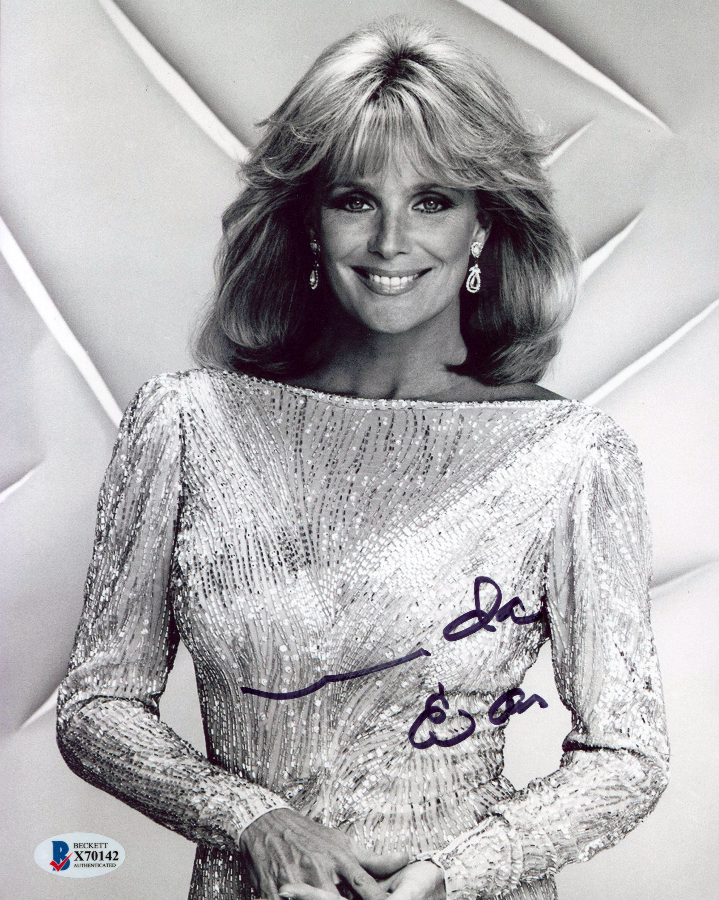 Linda Evans Dynasty Authentic Signed 8x10 Photo Autographed BAS #X70142