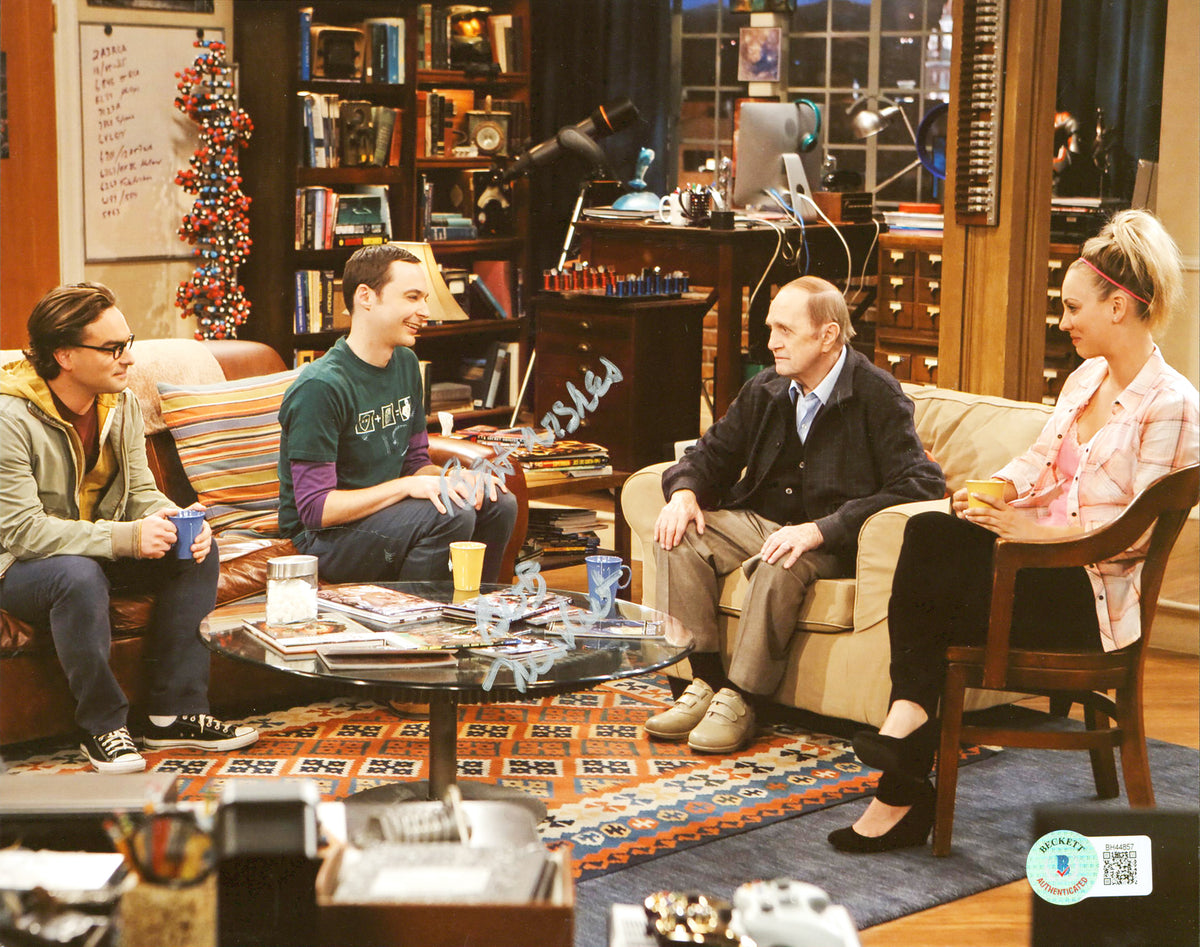 Bob Newhart The Big Bang Theory "Best Wishes" Signed 8x10 Photo BAS #BH44857