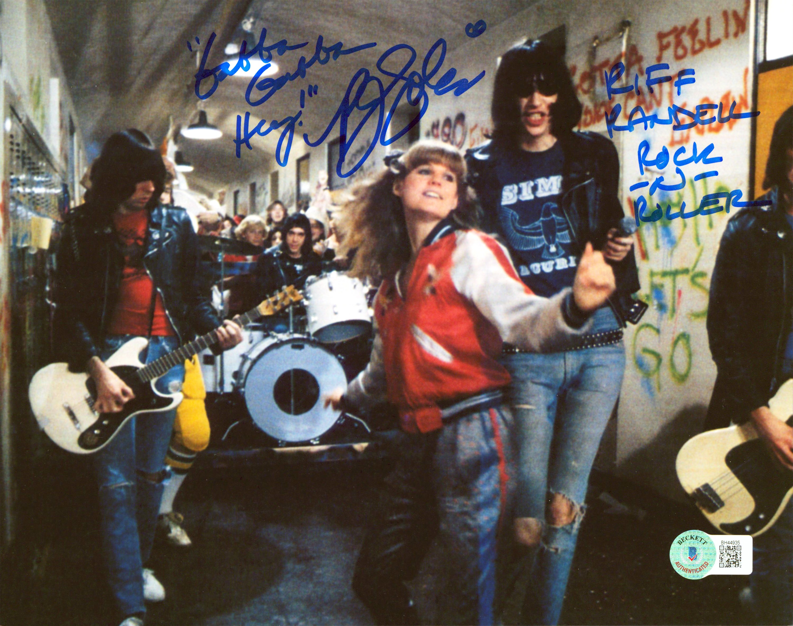 P.J. Soles Rock n Roll High School Authentic Signed 8x10 Photo BAS #BH44935