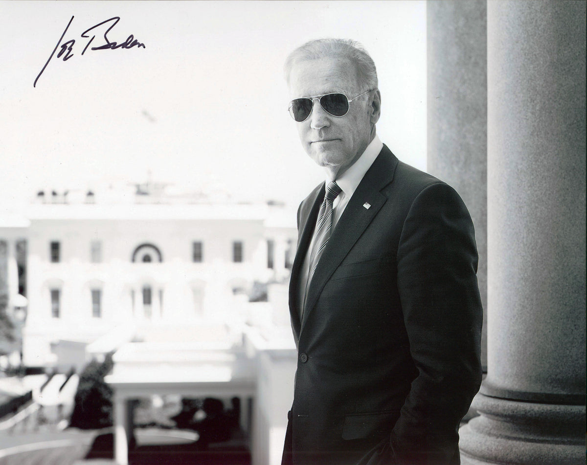 Joseph R. Biden Authentic Signed 11x14 B&W Photo Autographed BAS #Q84618