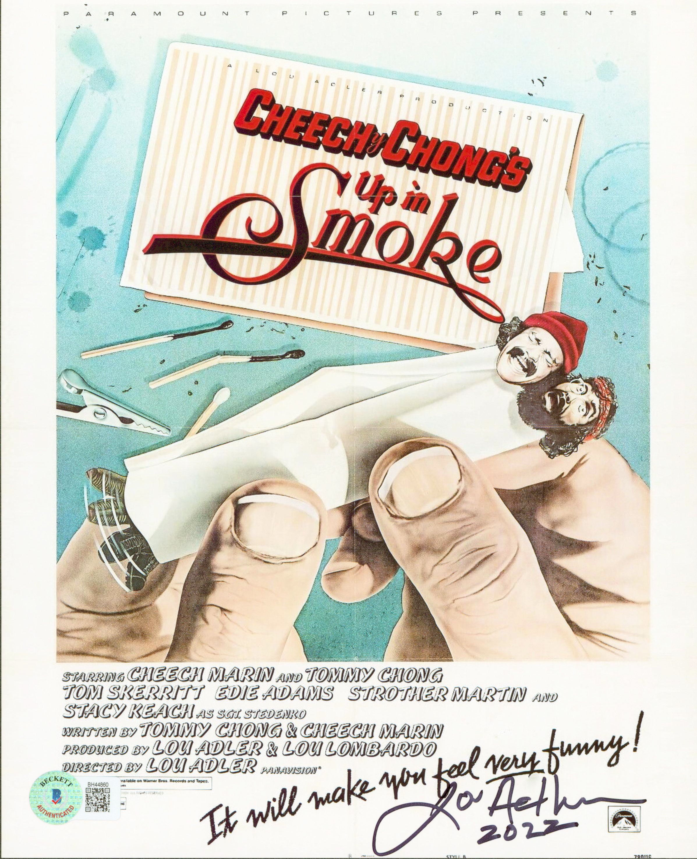 Lou Adler Cheech & Chong's Up In Smoke Authentic Signed 8x10 Photo BAS #BH44860