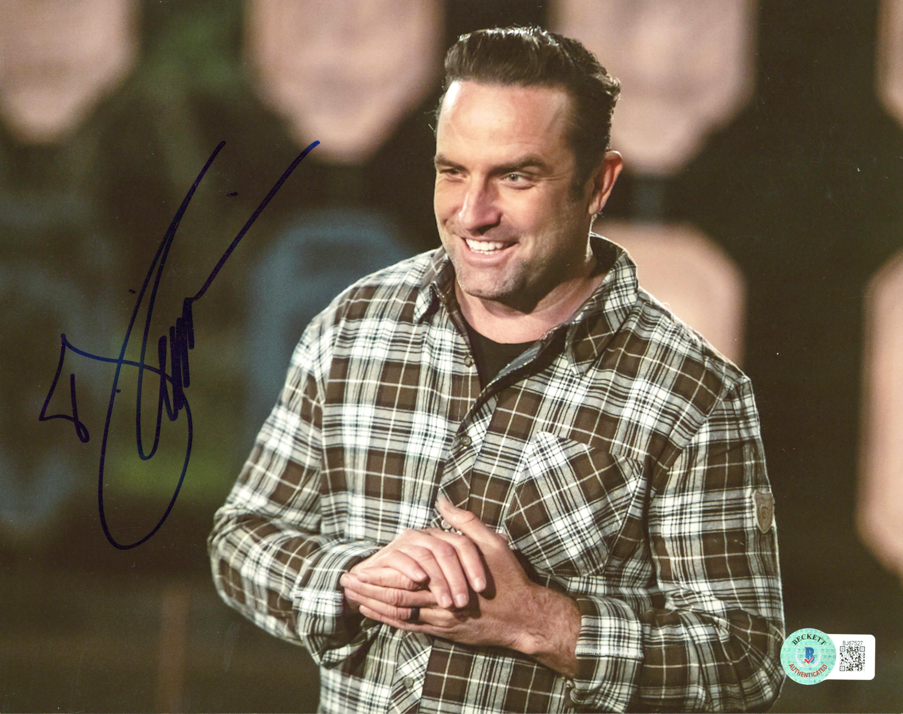 T.J. Lavin Authentic Signed 8x10 Photo Autographed BAS #BJ67527