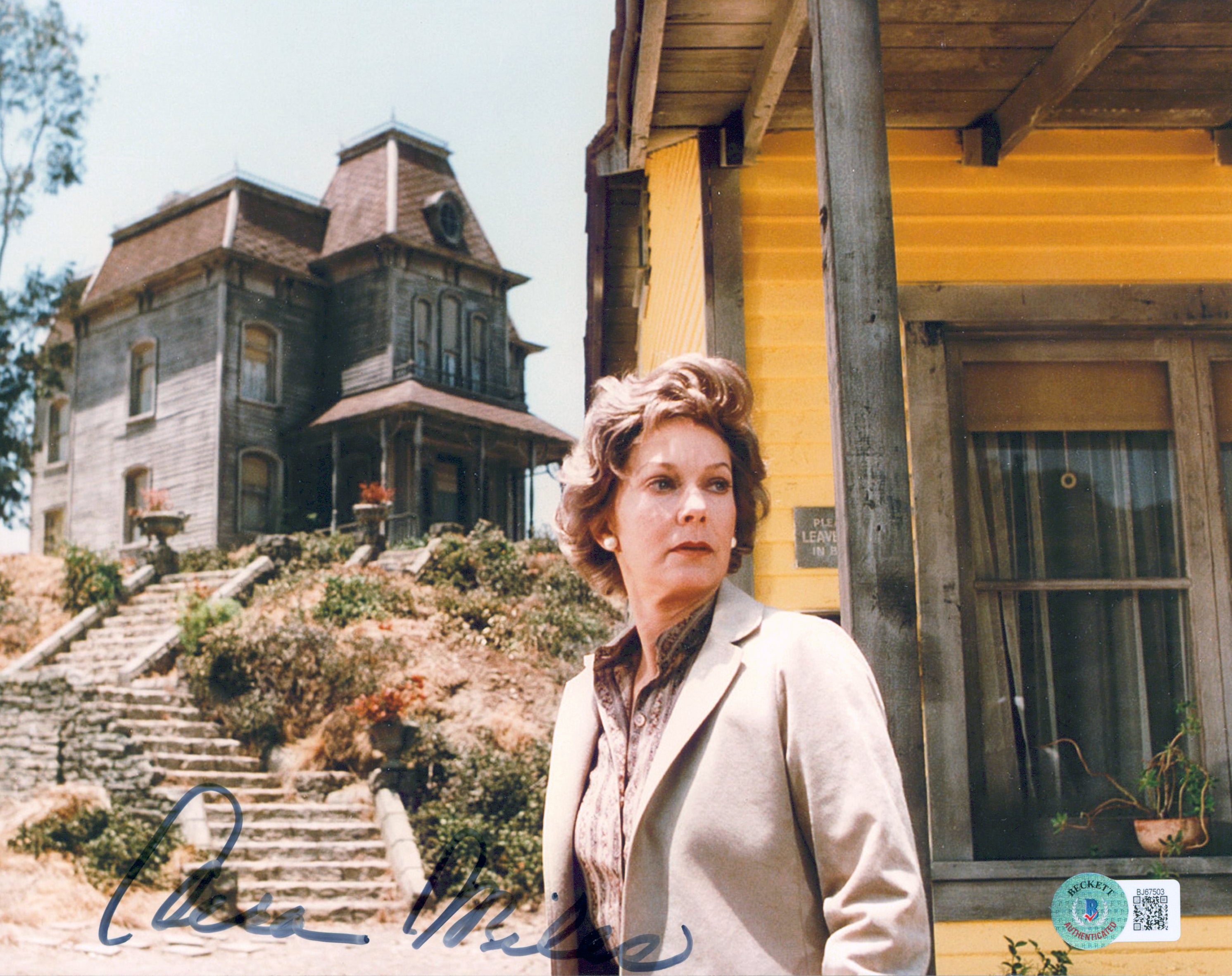 Vera Miles Psycho Authentic Signed 8x10 Photo Autographed BAS #BJ67503
