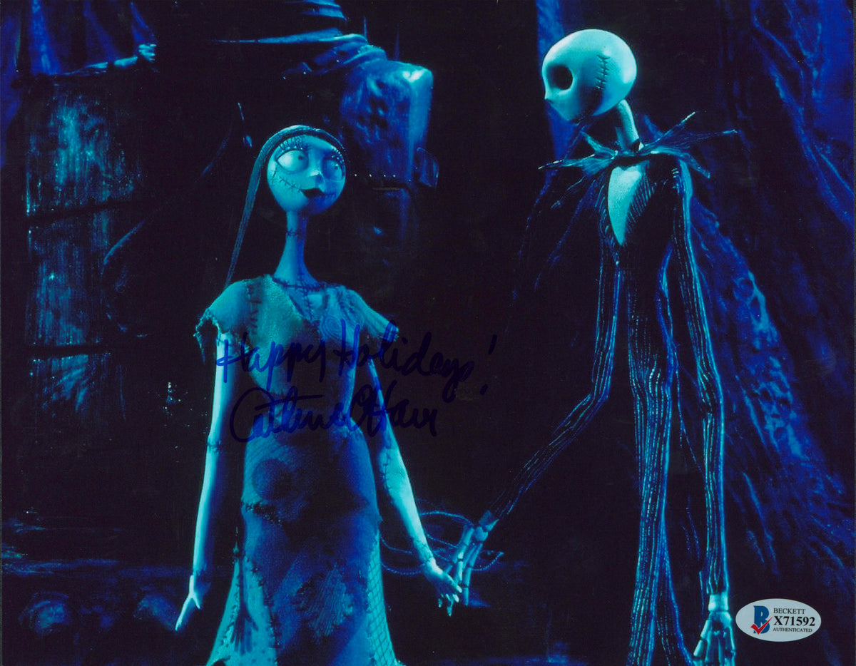 Catherine O'Hara The Nightmare Before Christmas Signed 8x10 Photo BAS #X71592