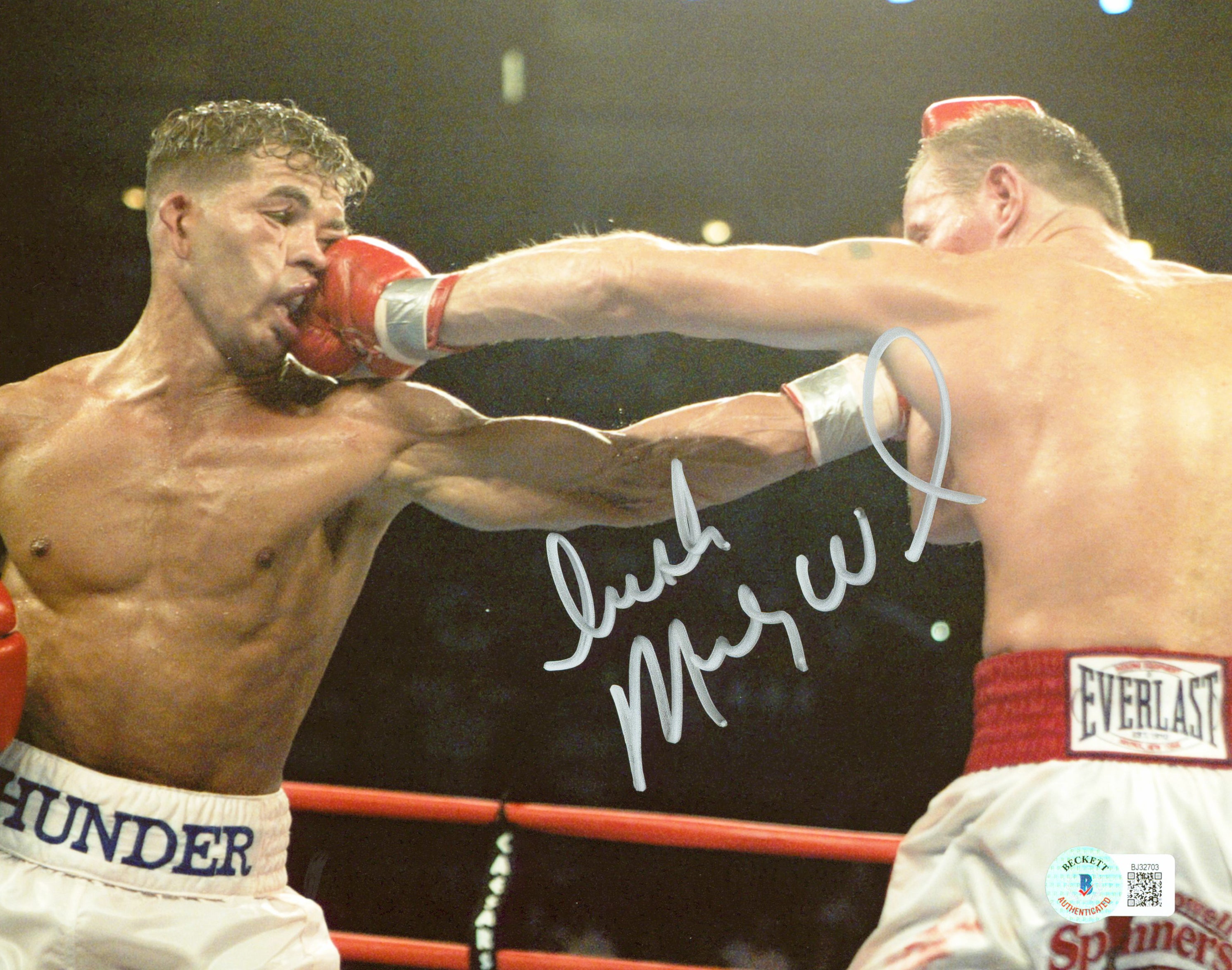Micky Ward "Irish" Authentic Signed 8x10 Photo Autographed BAS #BJ32703