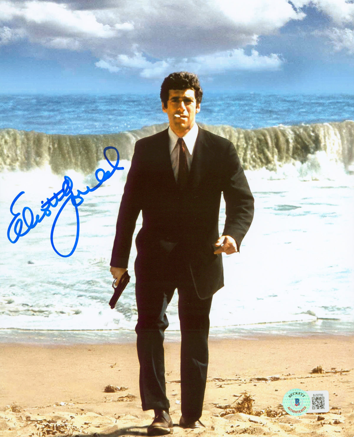 Elliott Gould The Long Goodbye Authentic Signed 8x10 Photo BAS #BJ32700