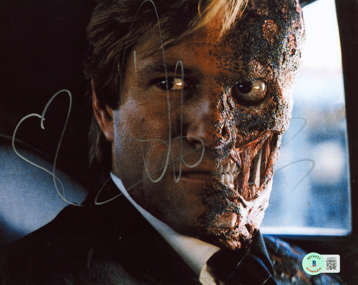 Aaron Eckhart Batman The Dark Knight Authentic Signed 8x10 Photo BAS #BJ32615