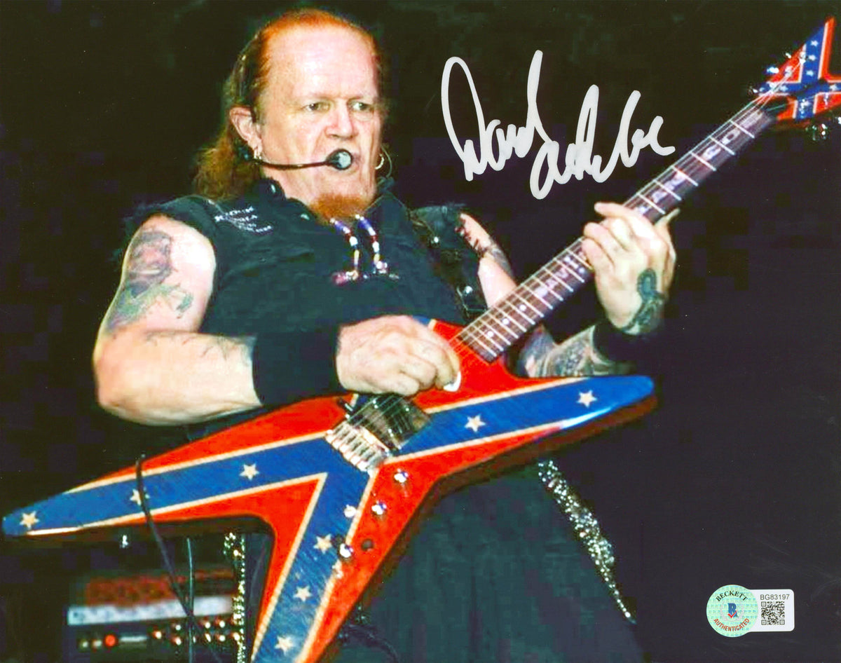 David Allan Coe Authentic Signed 8x10 Photo Autographed BAS #BG83197