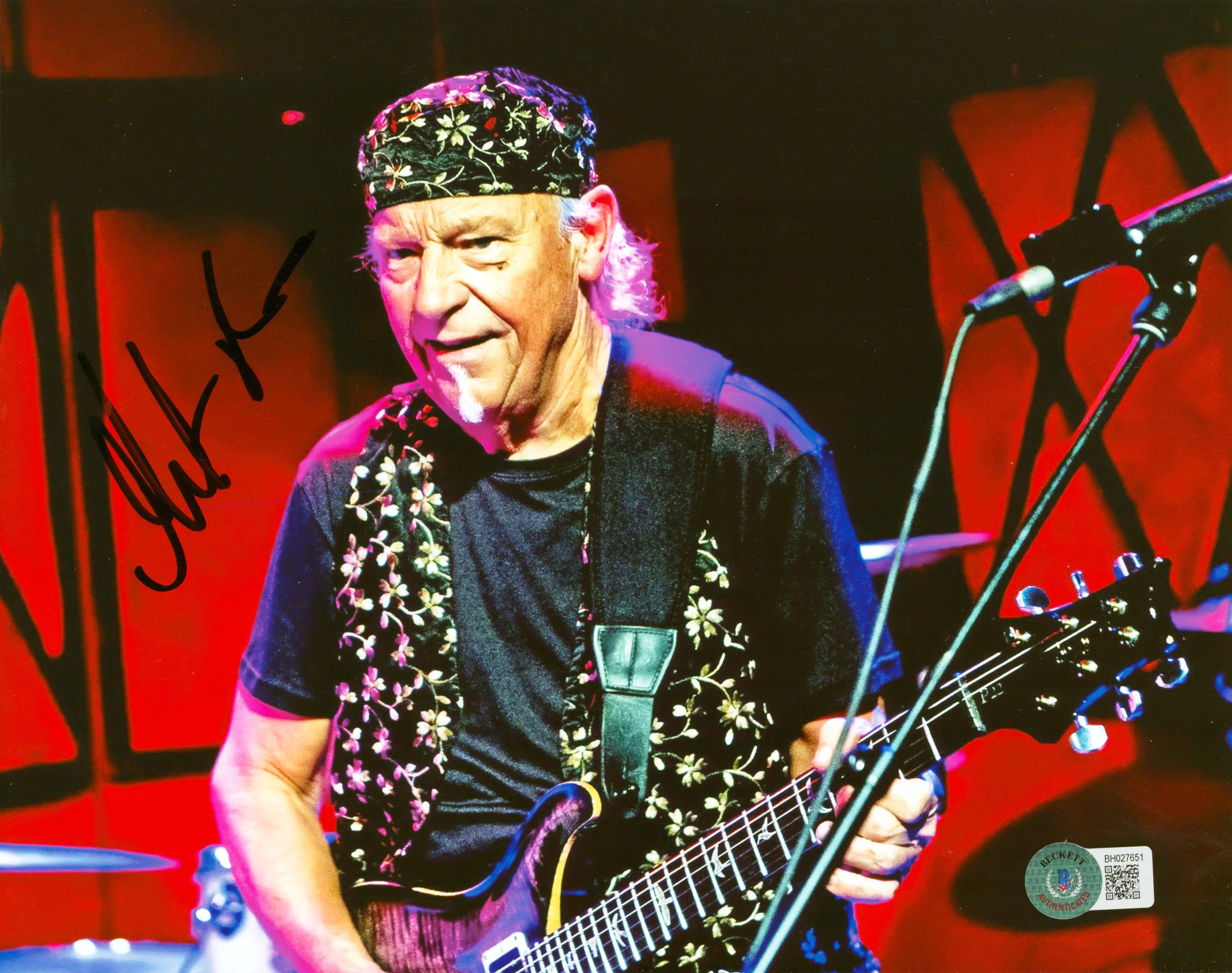 Martin Barre Jethro Tull Authentic Signed 8x10 Photo Autographed BAS #BH027651
