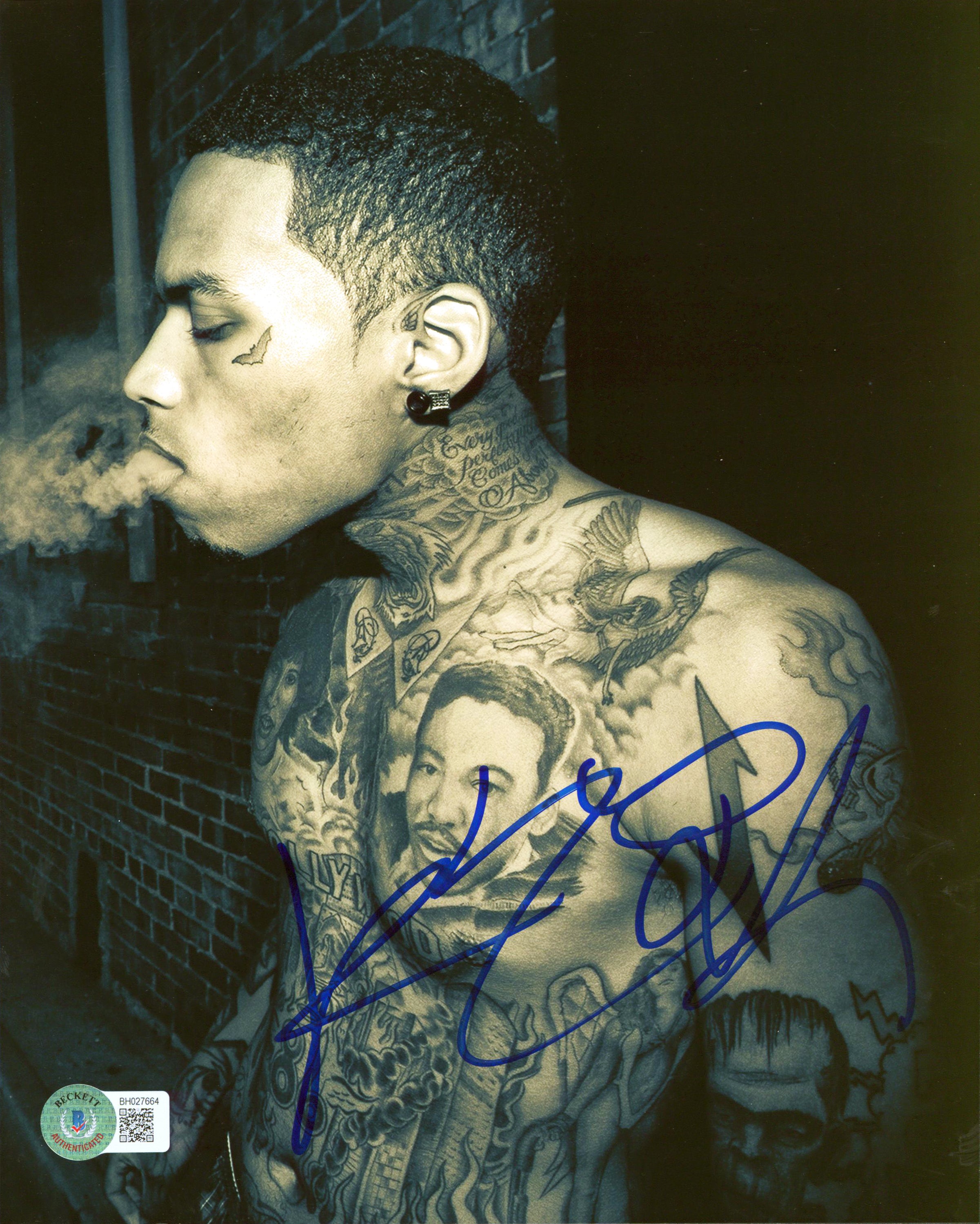 Kid Ink Rapper Authentic Signed 8x10 Photo Autographed BAS #BH027664