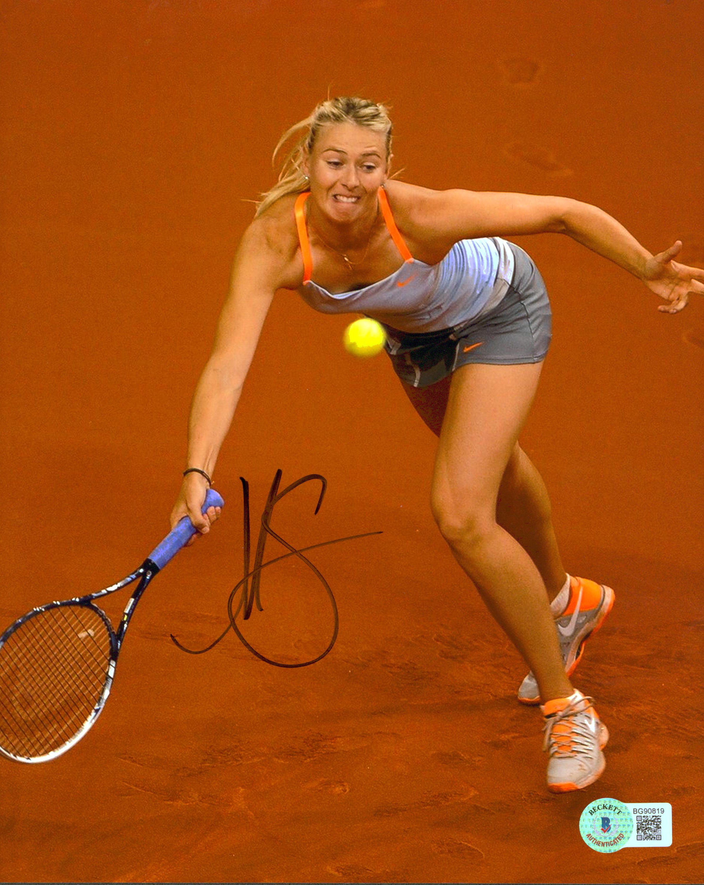 Maria Sharapova Authentic Signed 8x10 Photo Autographed BAS #BG90819
