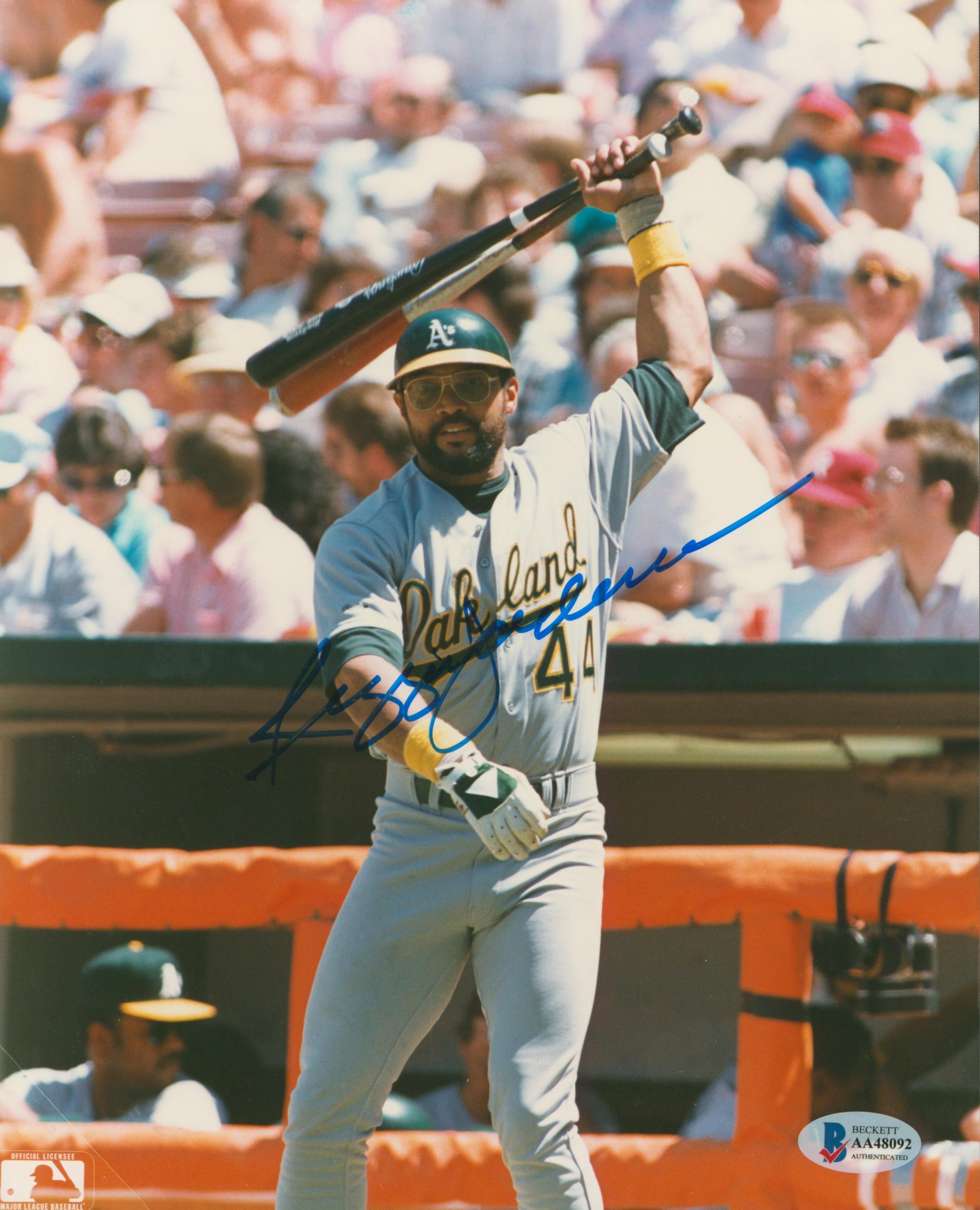 Athletics Reggie Jackson Authentic Signed 8x10 Photo Autographed BAS #AA48092