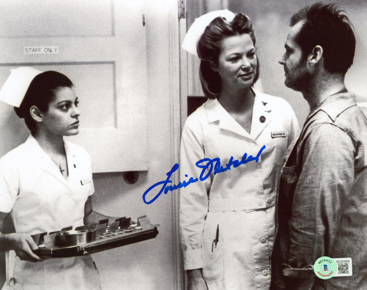 Louise Fletcher One Flew Over The Cuckoo's Nest Signed 8x10 Photo BAS #BG90868