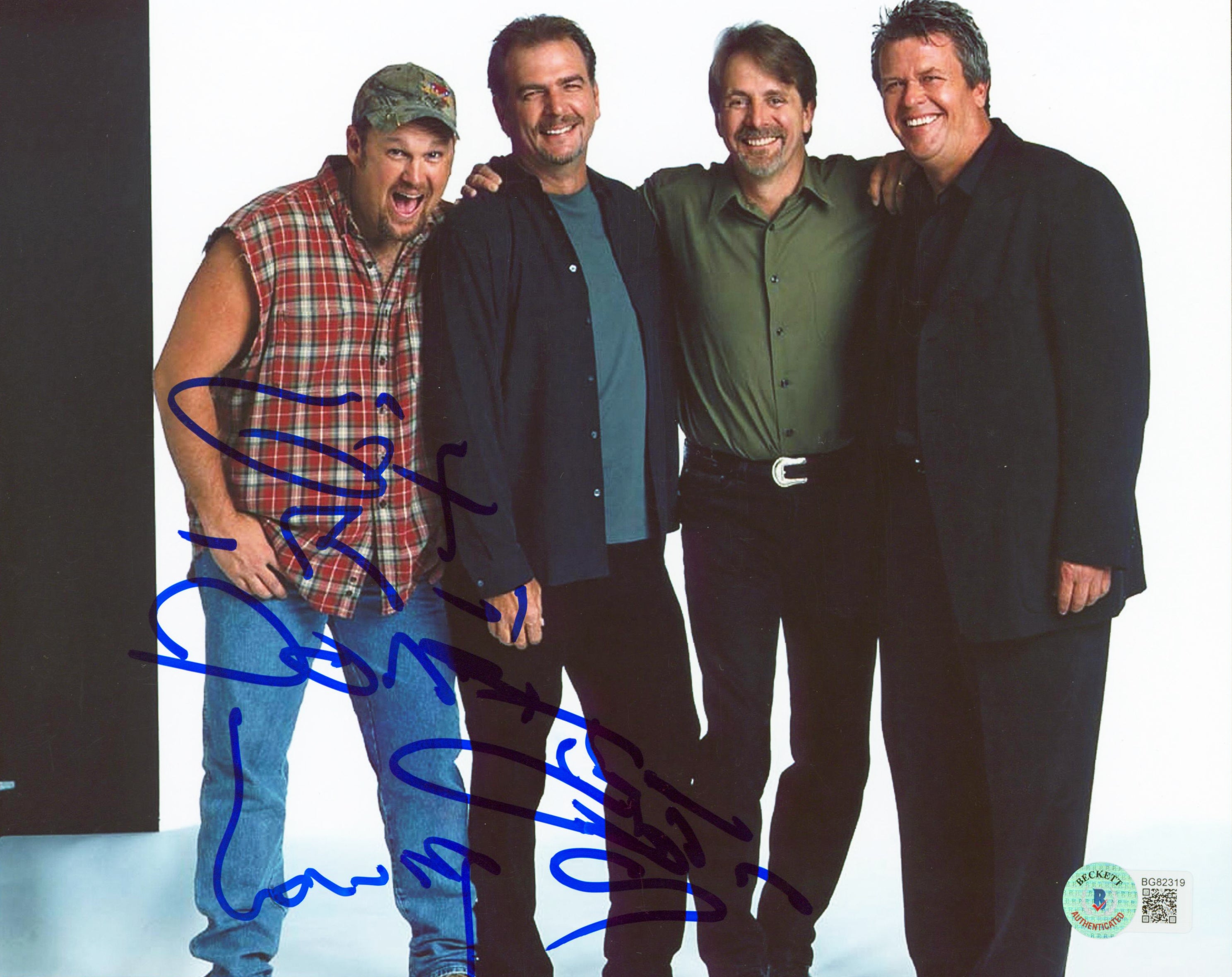Larry the Cable Guy Blue Collar Comedy Authentic Signed 8x10 Photo BAS #BG82319