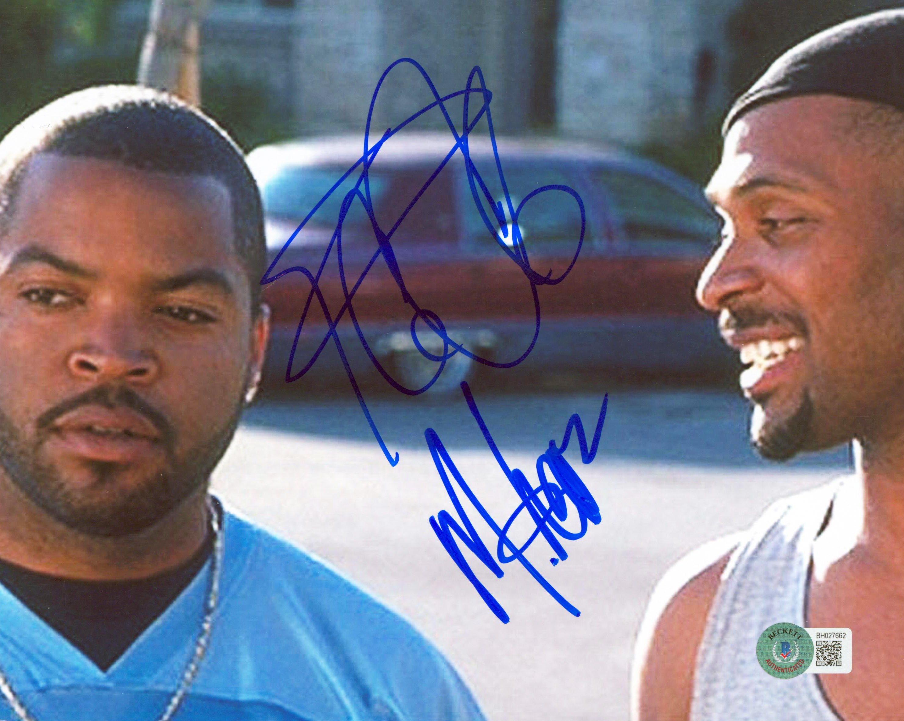 Ice Cube & Mike Epps Next Friday Authentic Signed 8x10 Photo BAS #BH027662