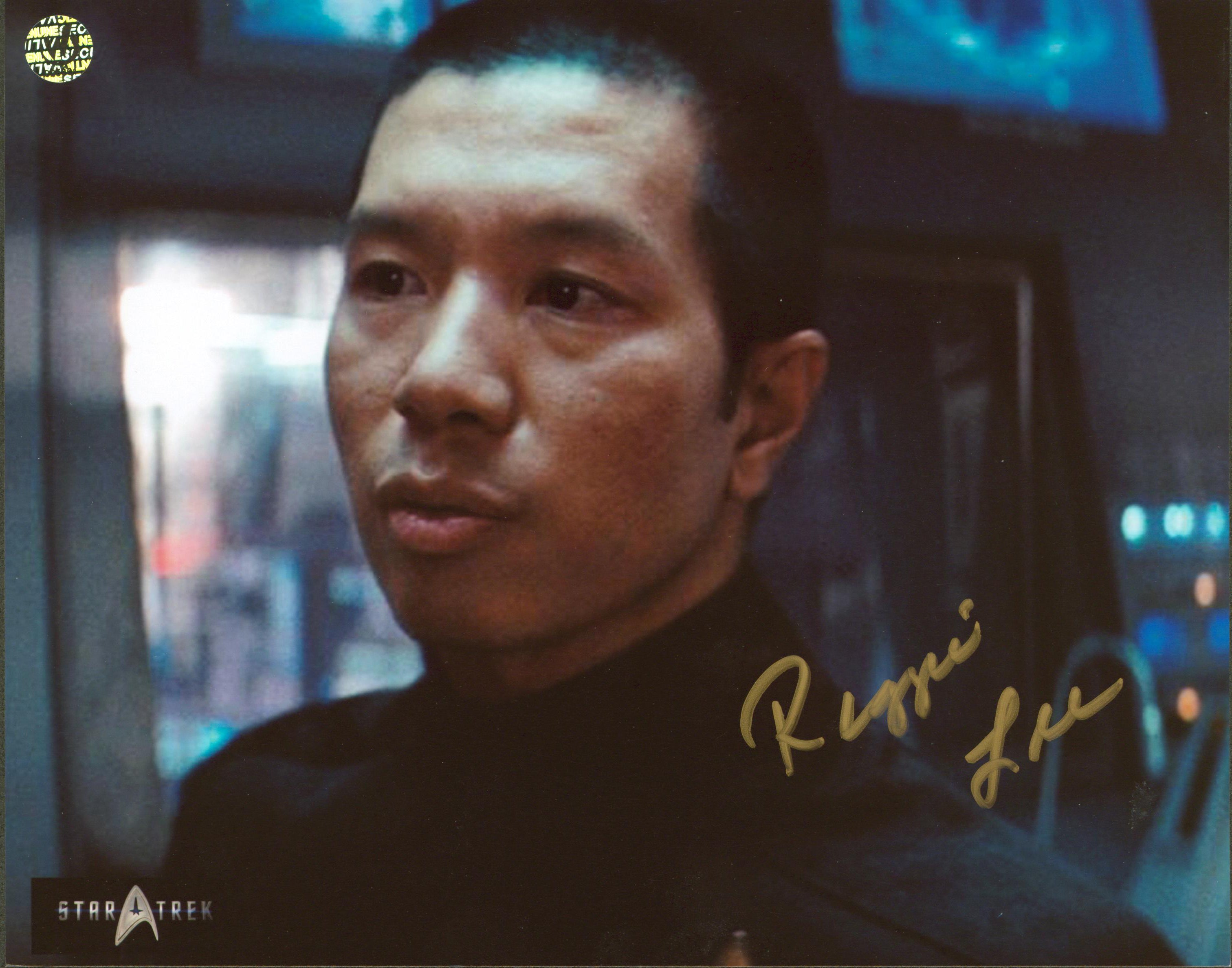 Reggie Lee Star Trek Authentic Signed 8x10 Photo Wizard World #025301