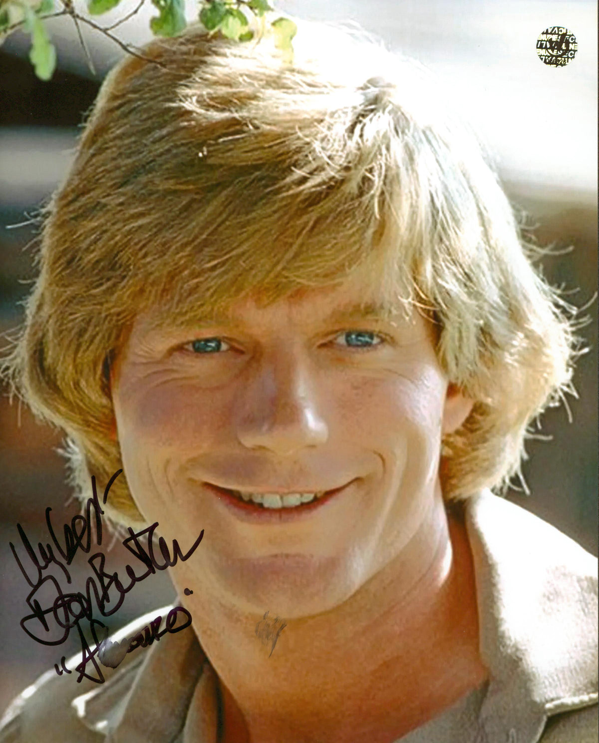 Dean Butler Little House on the Prairie Signed 8x10 Photo Wizard World #026826