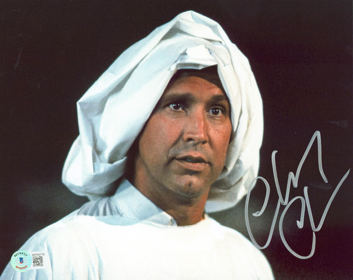 Chevy Chase Fletch Authentic Signed 8x10 Photo BAS Witnessed #WY99776