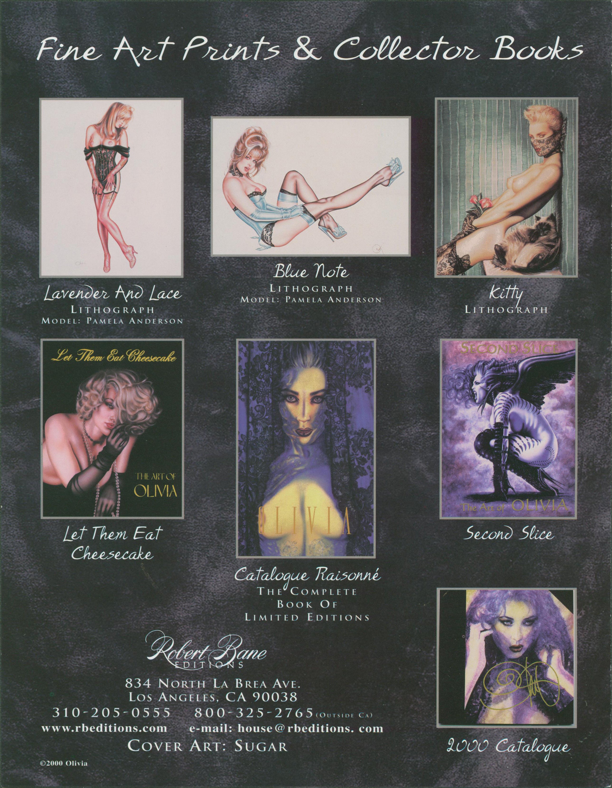Olivia De Berardinis Authentic Signed The Art of Olivia Catalog BAS #BA75481