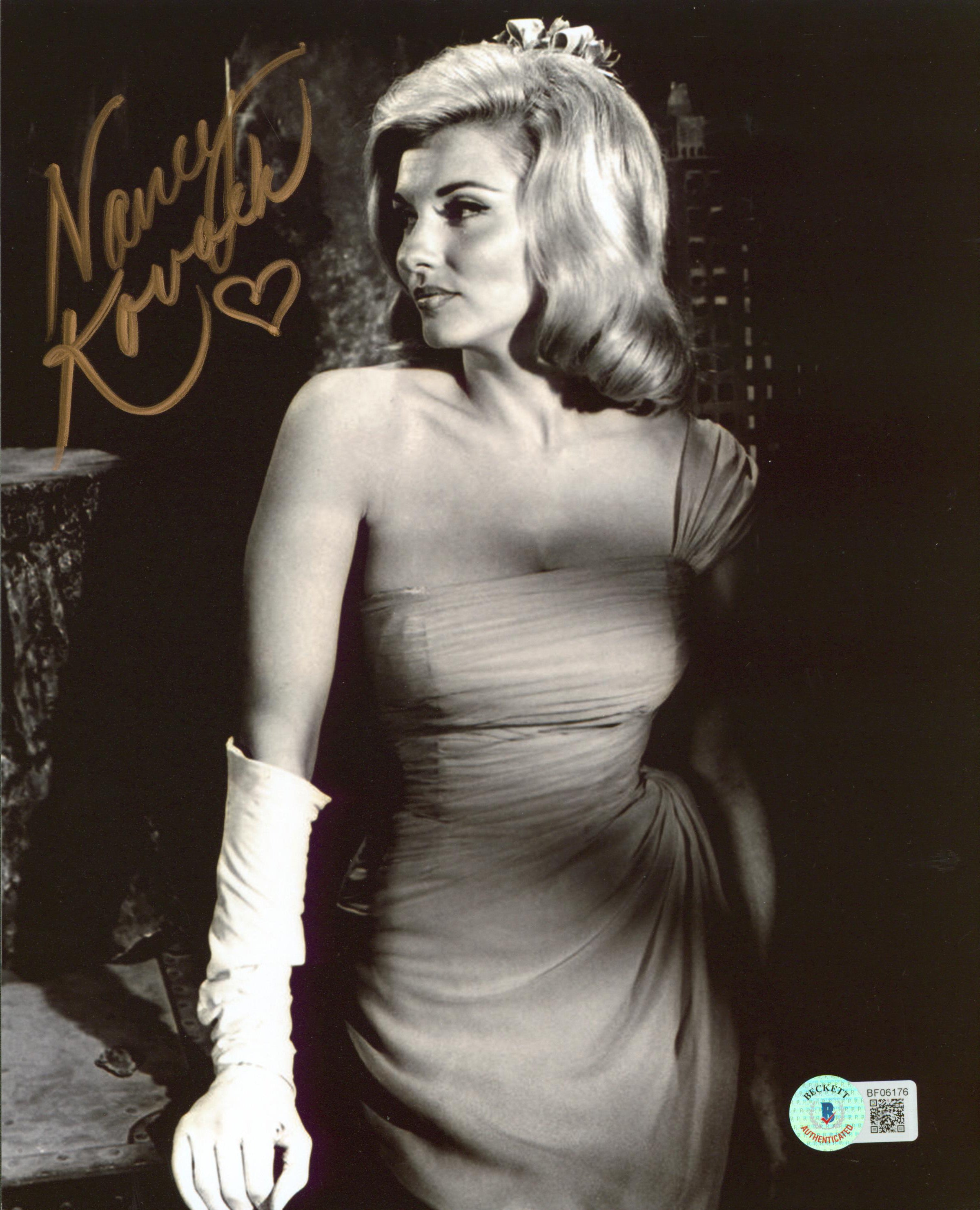 Nancy Kovack Jason and the Argonauts Signed 8x10 Sexy Photo BAS #BF06176