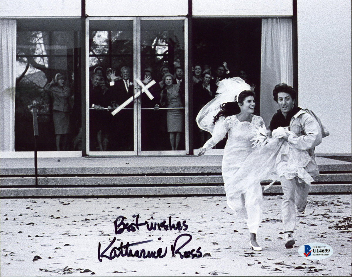 Katharine Ross The Graduate "Best Wishes" Signed 8x10 Photo BAS #U14699