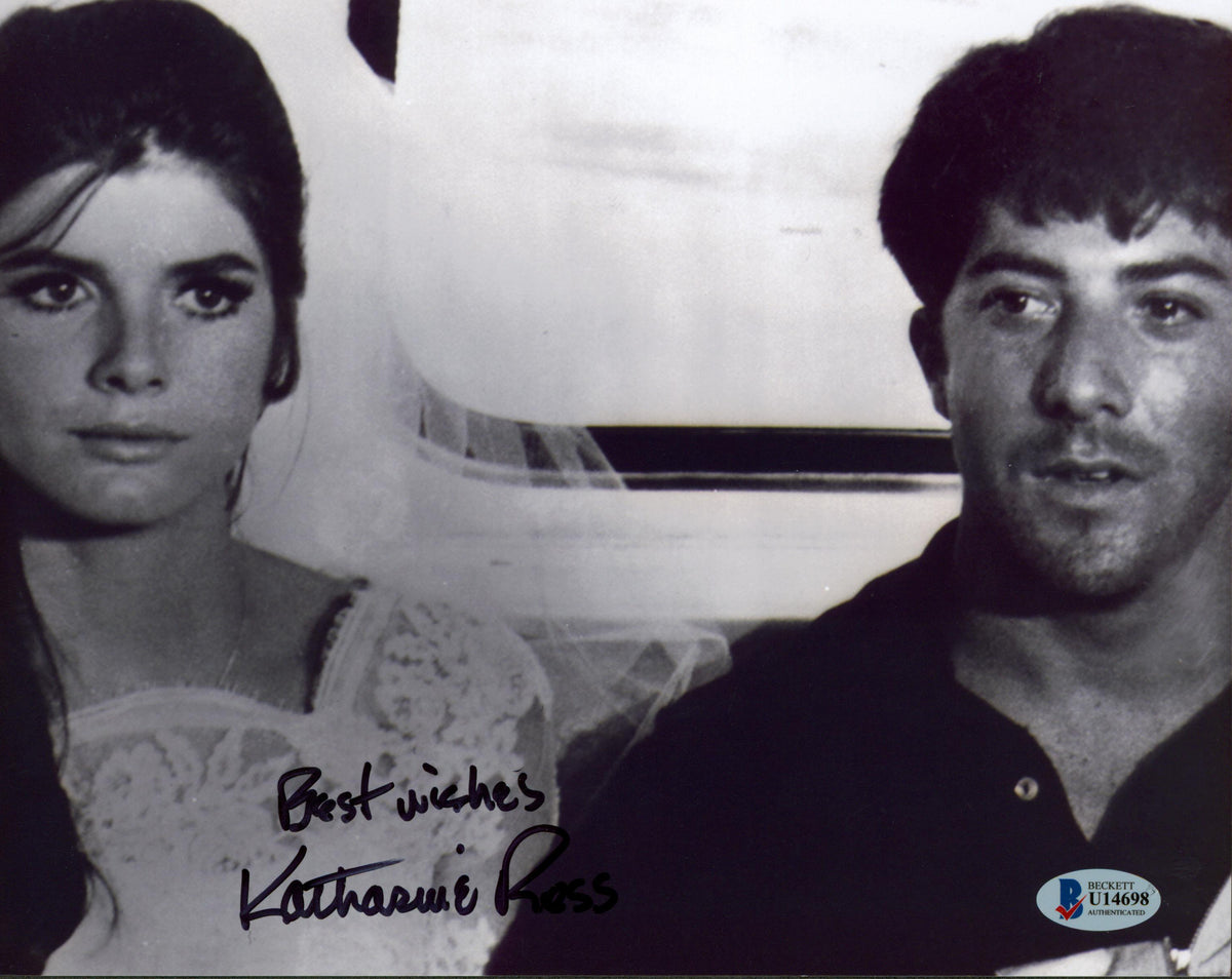 Katharine Ross The Graduate "Best Wishes" Signed 8x10 Photo BAS #U14698