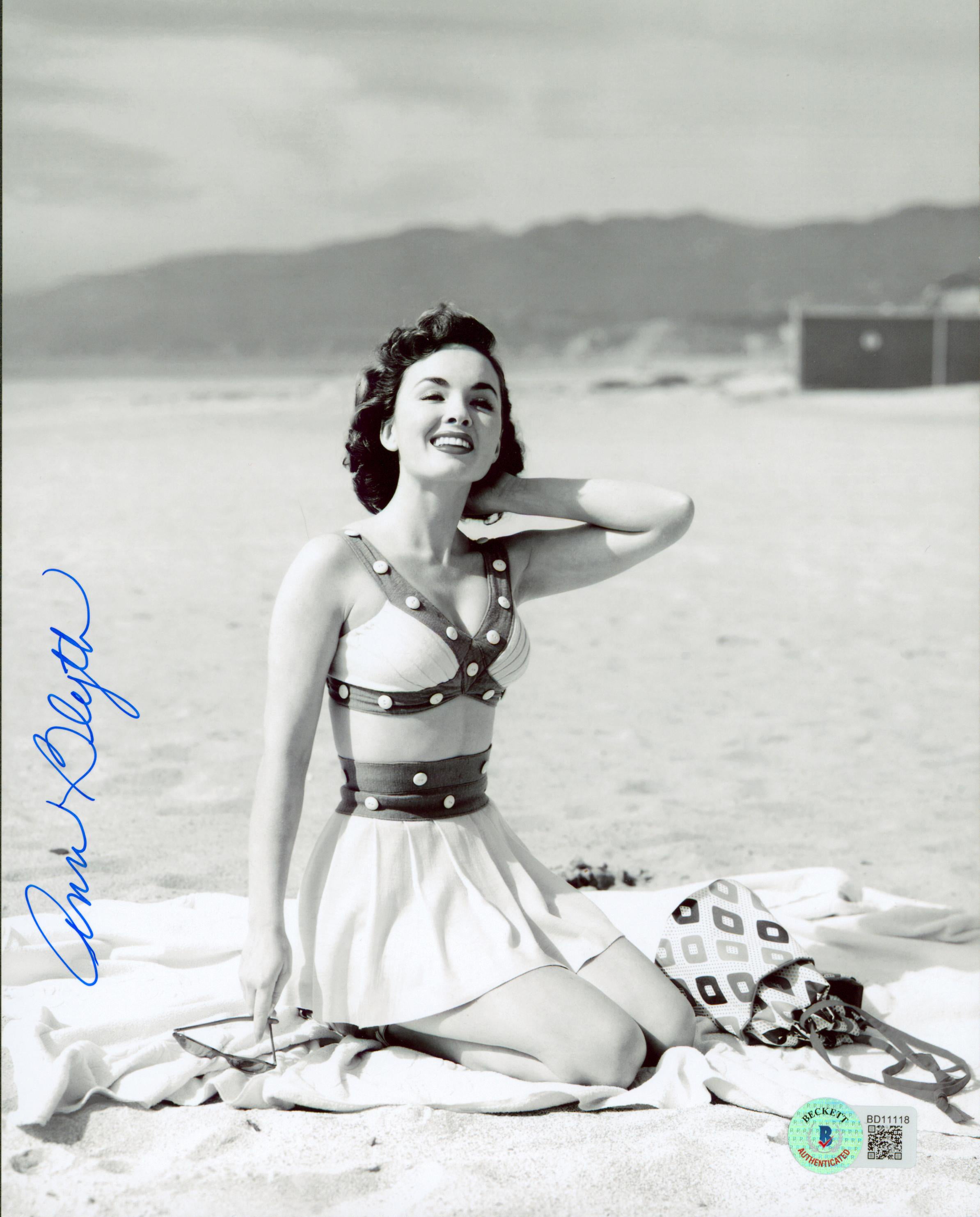 Ann Blyth Our Very Own Authentic Signed 8x10 Black & White Photo BAS #BD11118