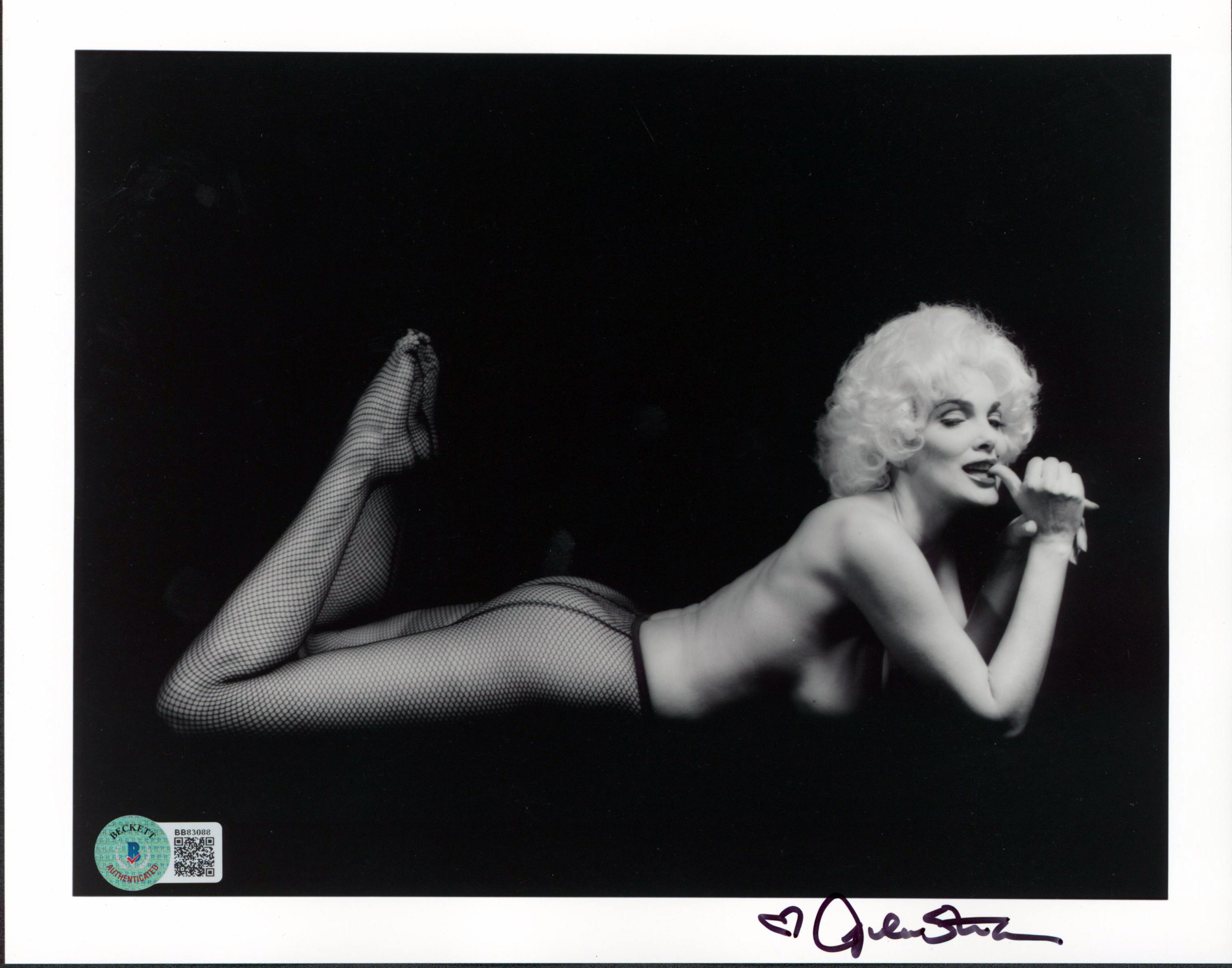 Julie Strain Heavy Metal Authentic Signed 8x10 Sexy Photo Deceased BAS #BB83088
