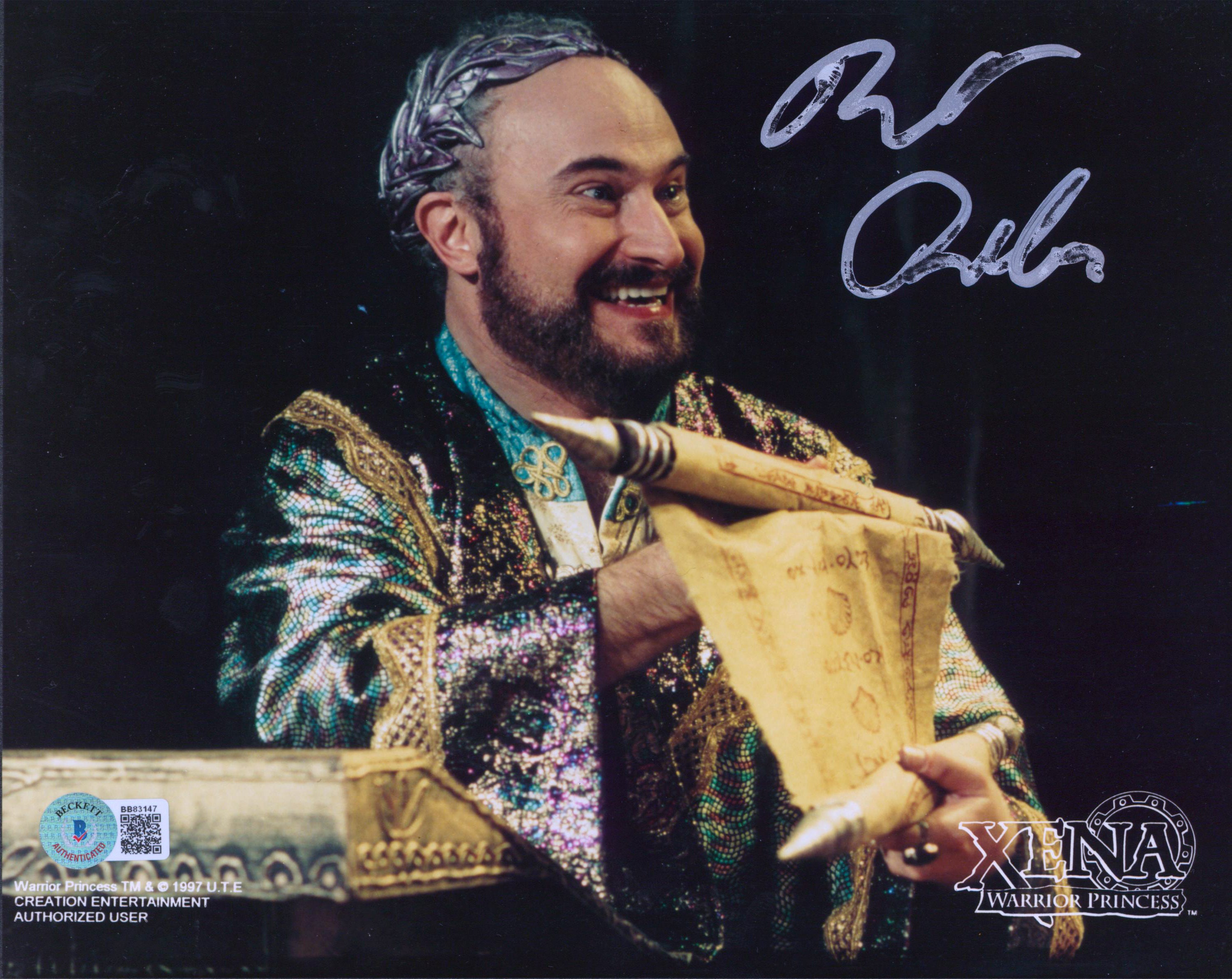 Robert Trebor Xena Warrior Princess Authentic Signed 8x10 Photo BAS #BB83147