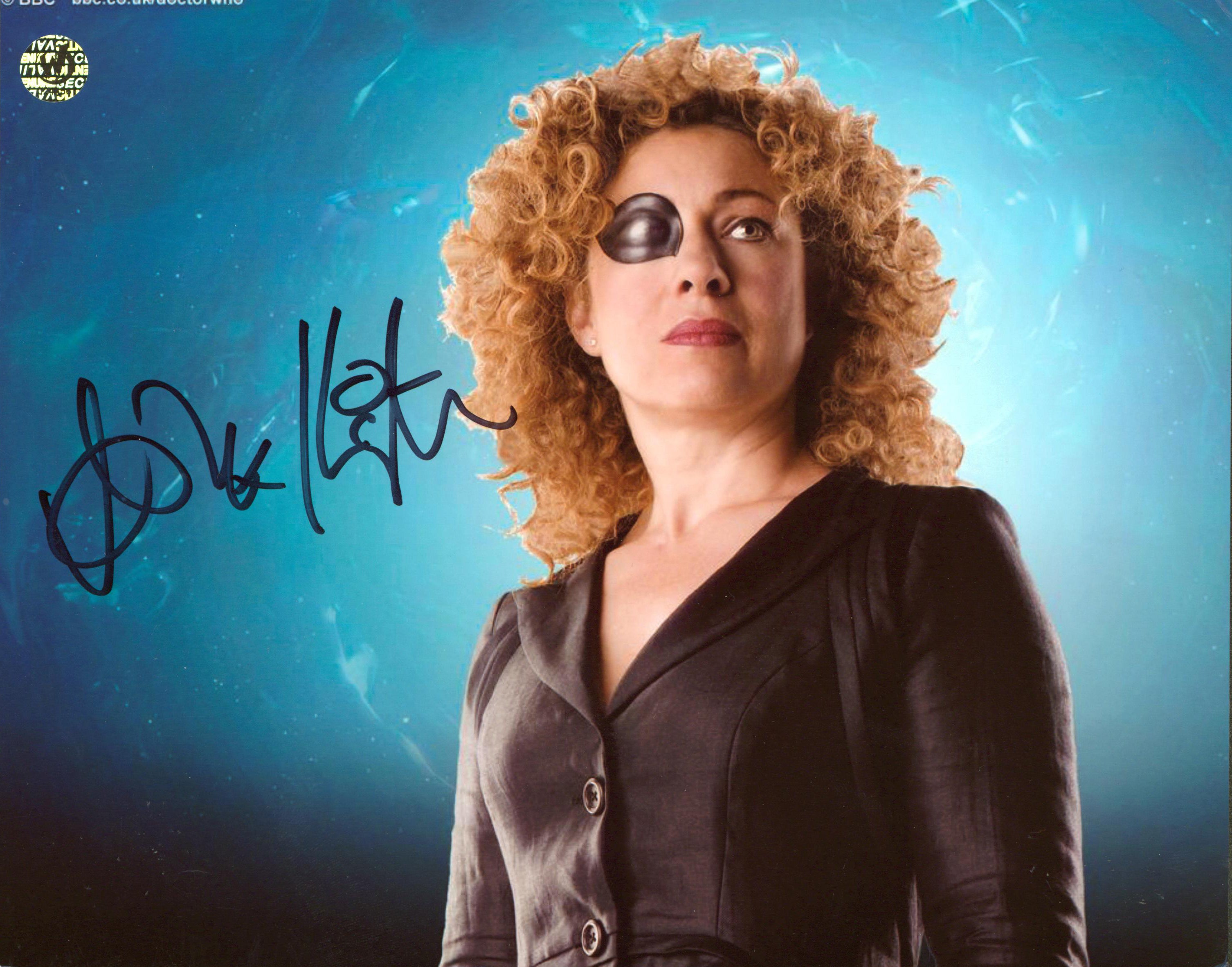Alex Kingston Doctor Who Authentic Signed 8x10 Photo Autographed Wizard World 2