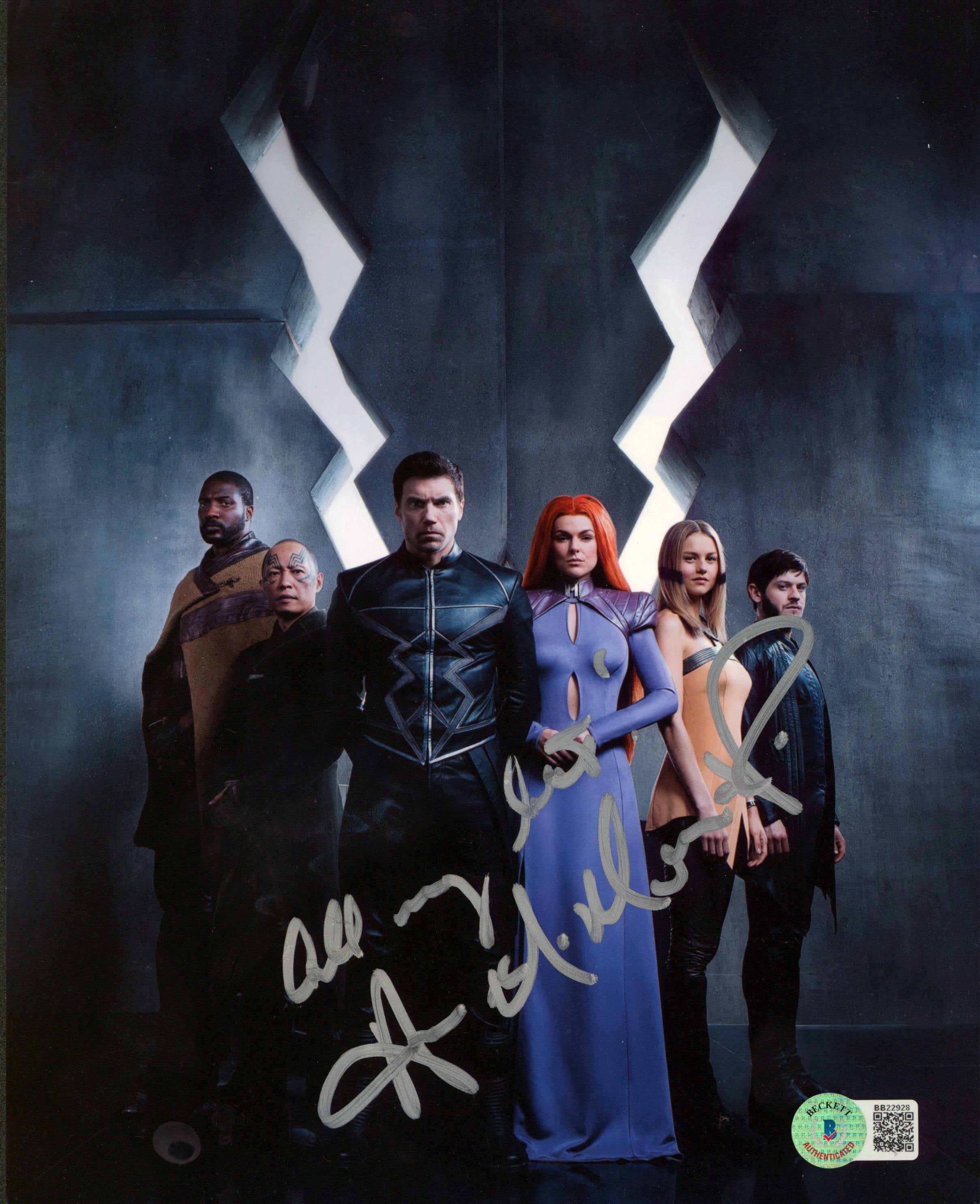 Anson Mount Marvel's Inhumans "All My Best" Signed 8x10 Photo BAS #BB22928