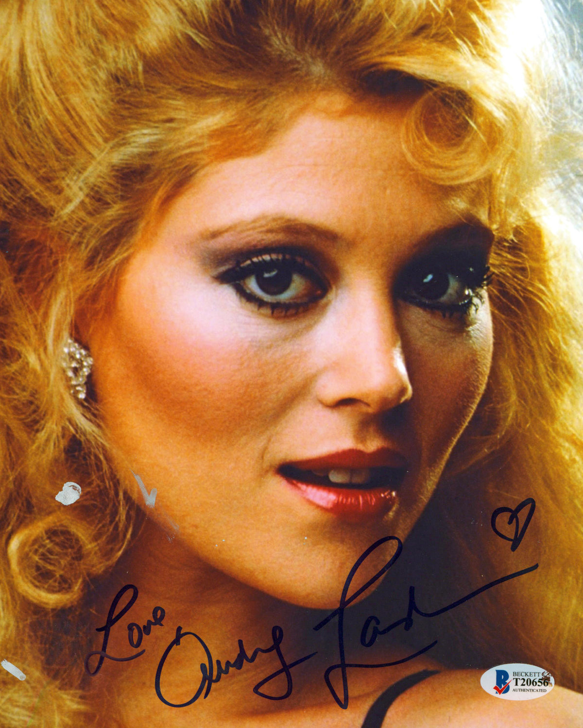 Audrey Landers Dallas "Love" Authentic Signed 8x10 Photo Autographed BAS #T20656