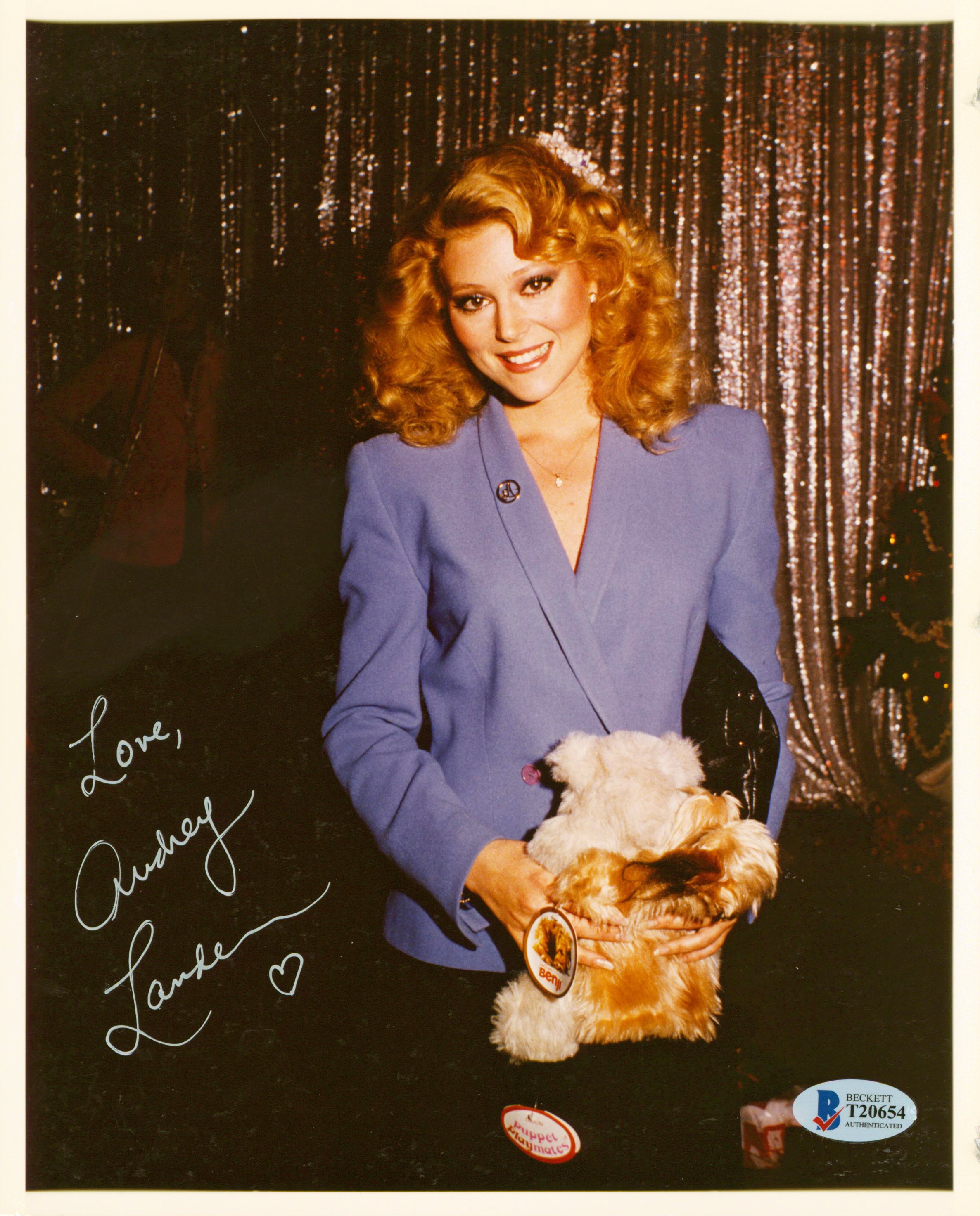 Audrey Landers Dallas "Love" Authentic Signed 8x10 Photo Autographed BAS #T20654