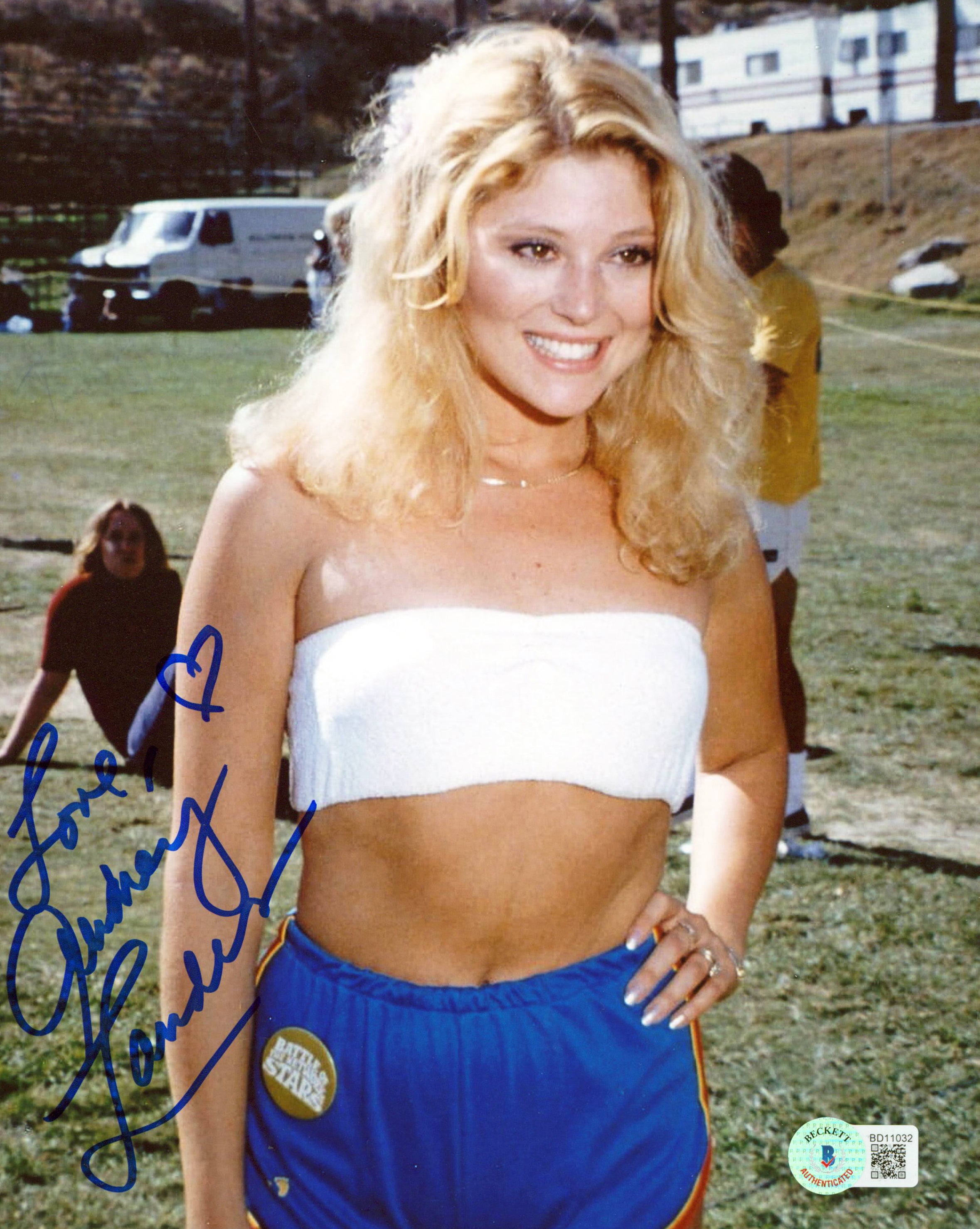 Audrey Landers Dallas "Love" Authentic Signed 8x10 Photo BAS #BD11032
