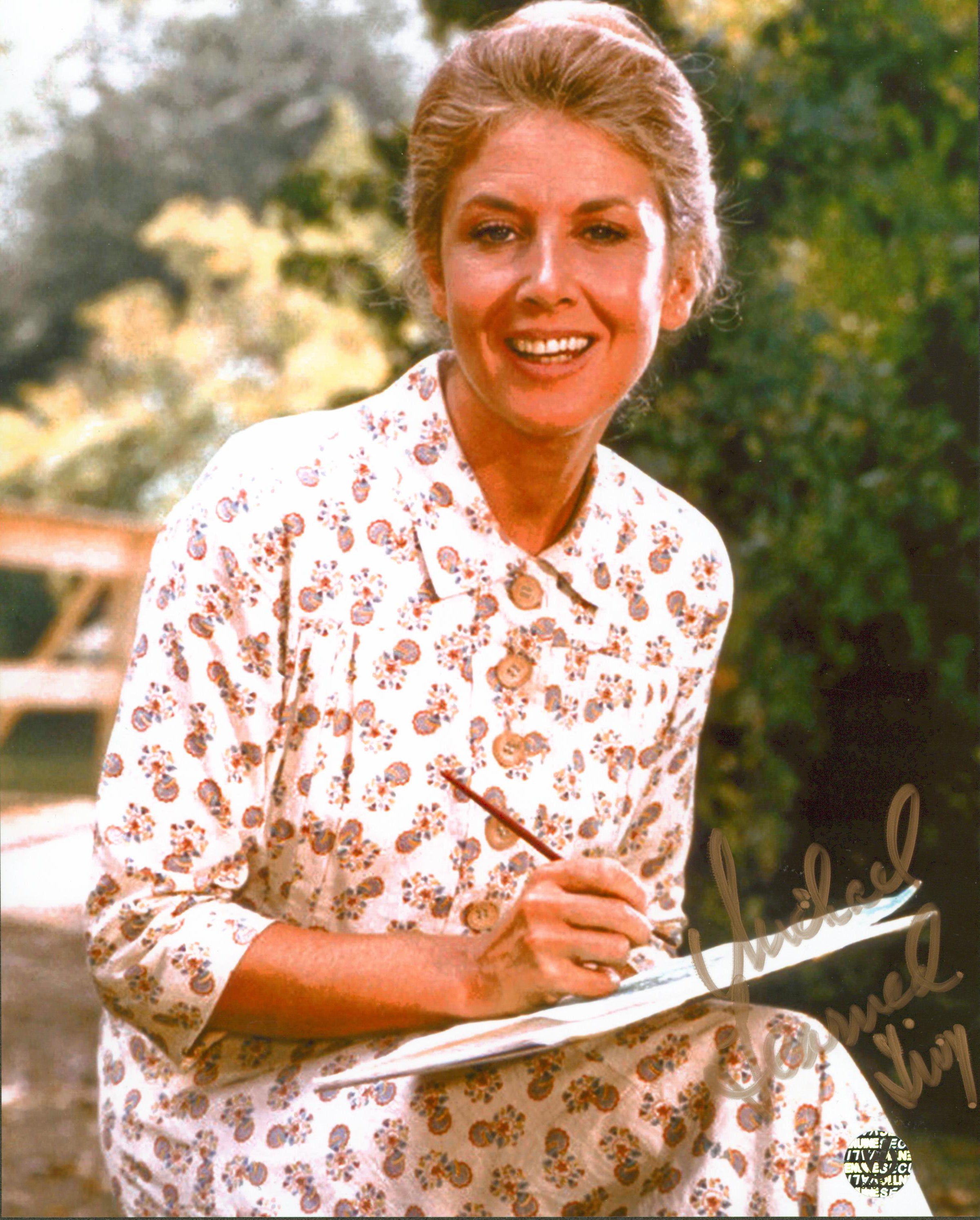 Michael Learned The Waltons "Livy" Signed 8x10 Photo Wizard World #029543