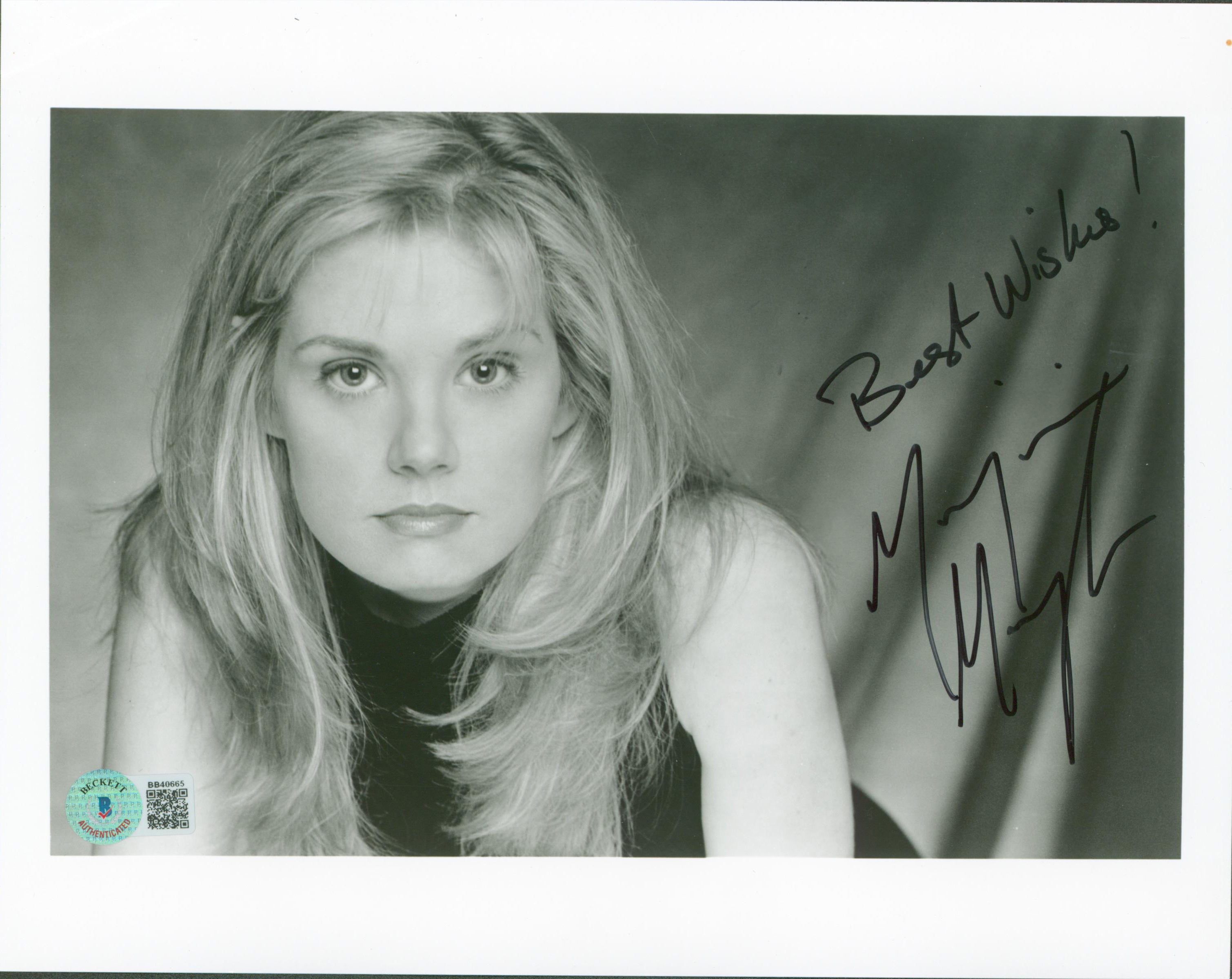 Marjorie Monaghan Babylon 5 Authentic Signed 8x10 Photo Autographed BAS #BB40665
