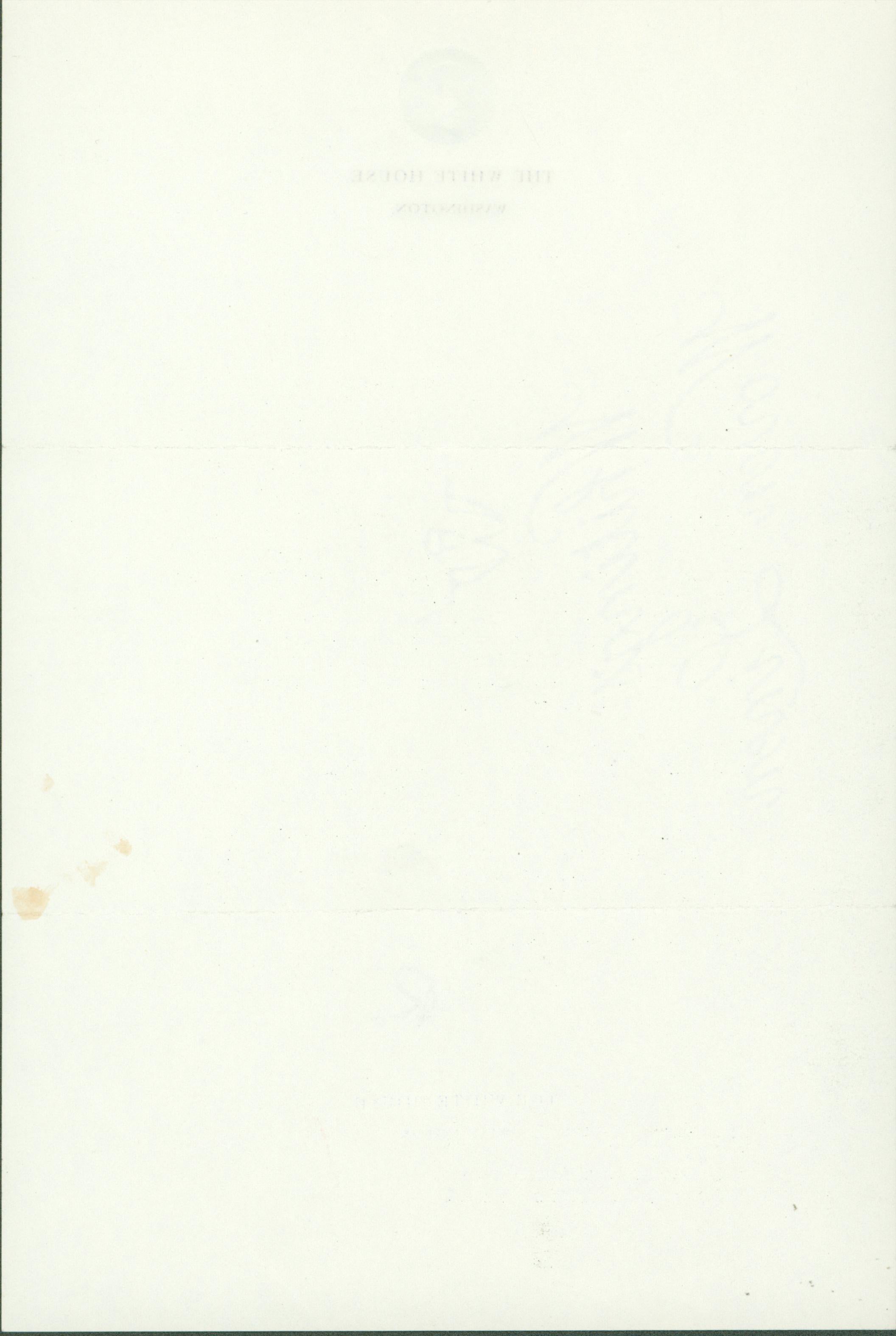 Ronald Reagan Signed 7x10 1985 Letter On White House Letterhead BAS #AB14024