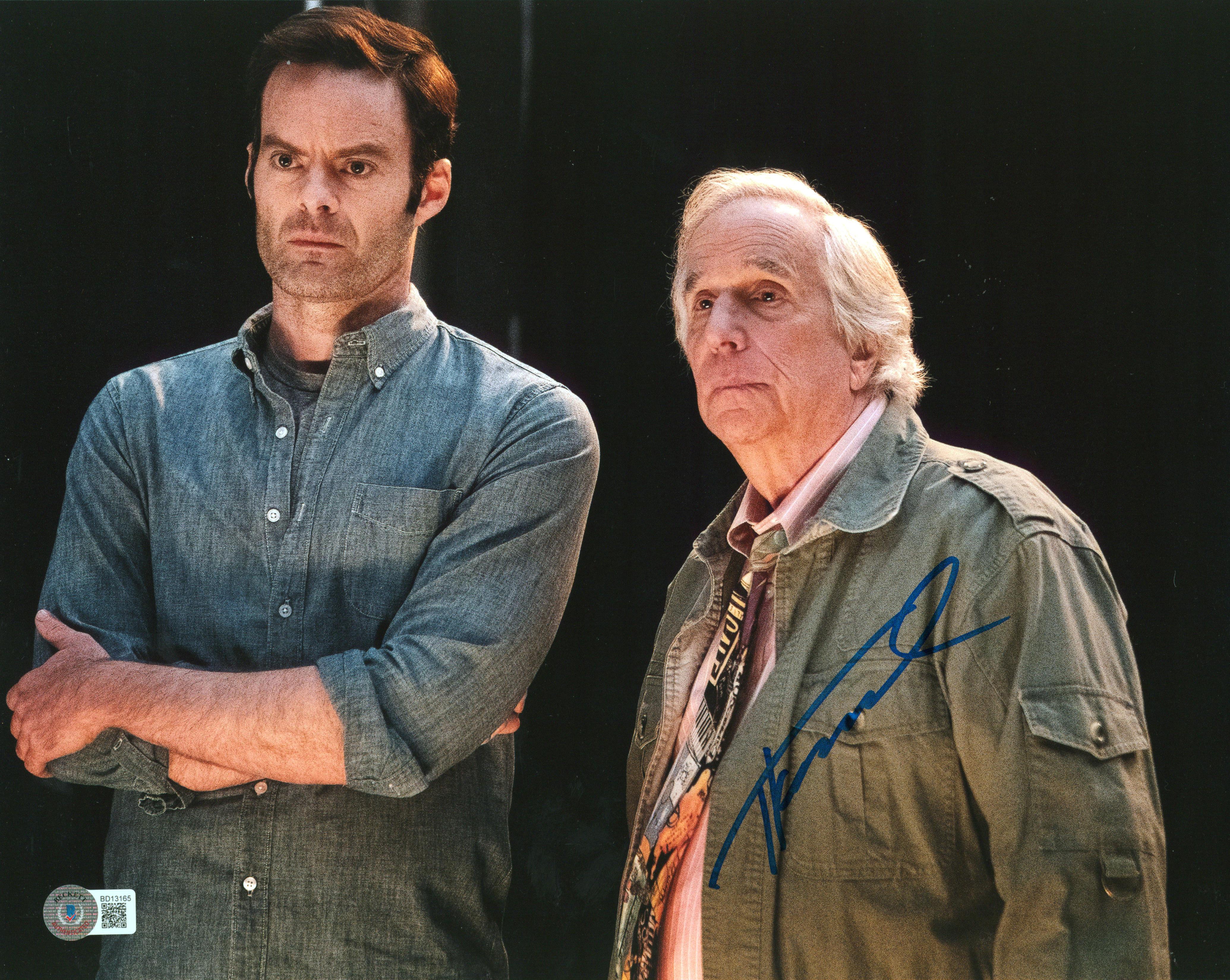 Henry Winkler Barry Authentic Signed 11x14 Horizontal Photo Autographed BAS