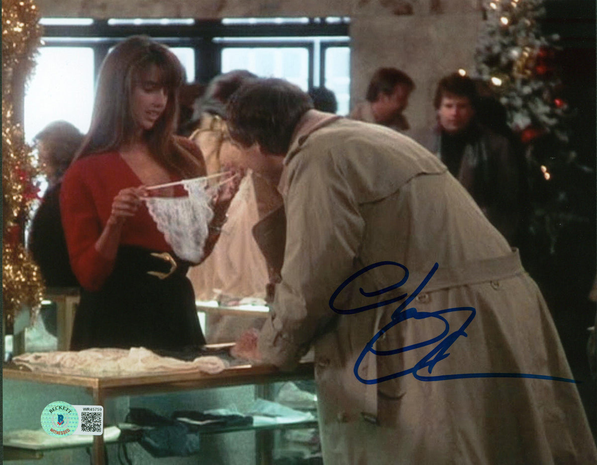 Chevy Chase National Lampoon's Christmas Vacation Authentic Signed 8x10 Photo BAS Witnessed #WR45759